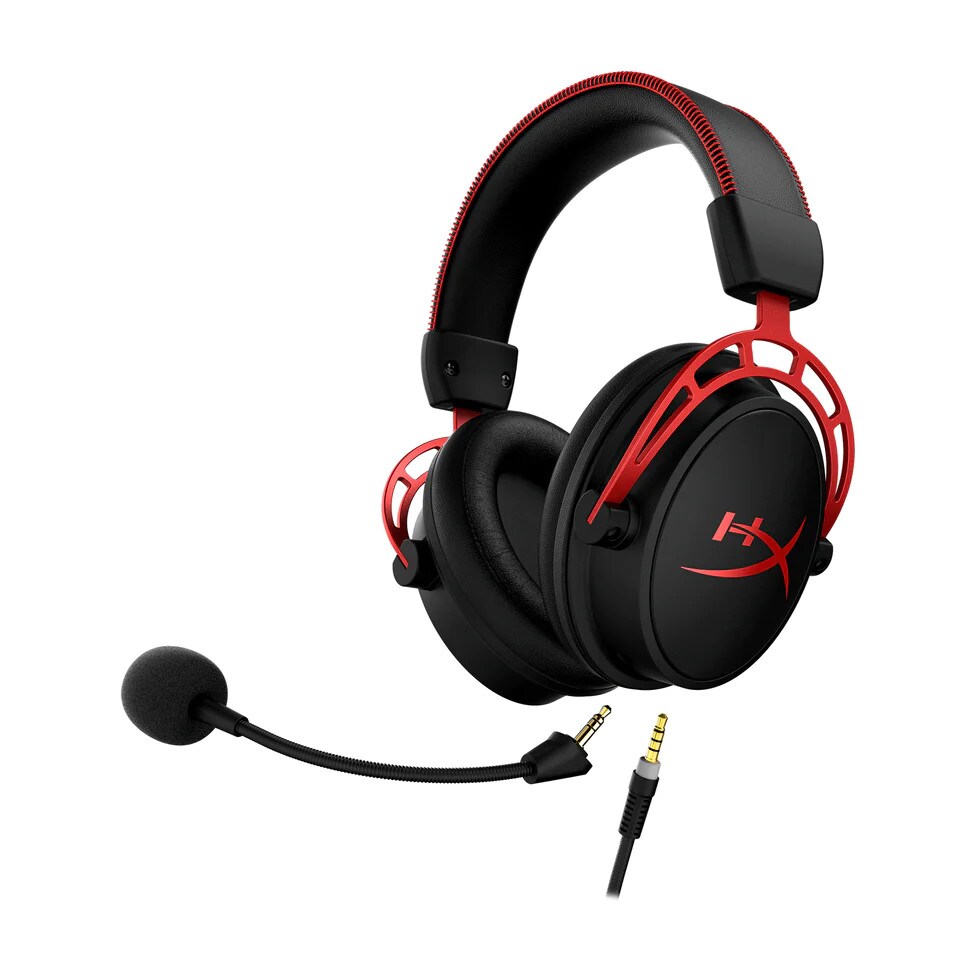 HyperX Cloud Alpha Red Kabelgebundenes Gaming Headset