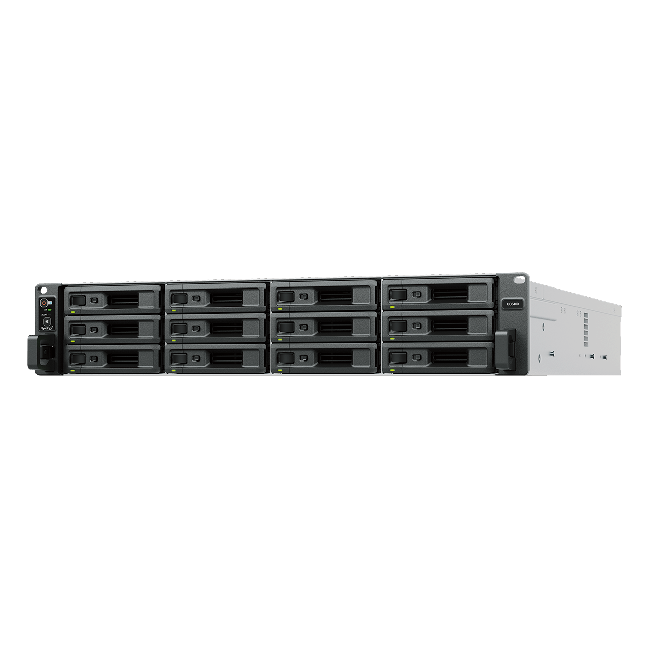 Synology UC3400 Unified Controller Aktiv/Aktiv-SAN-Speicher 12-Bay