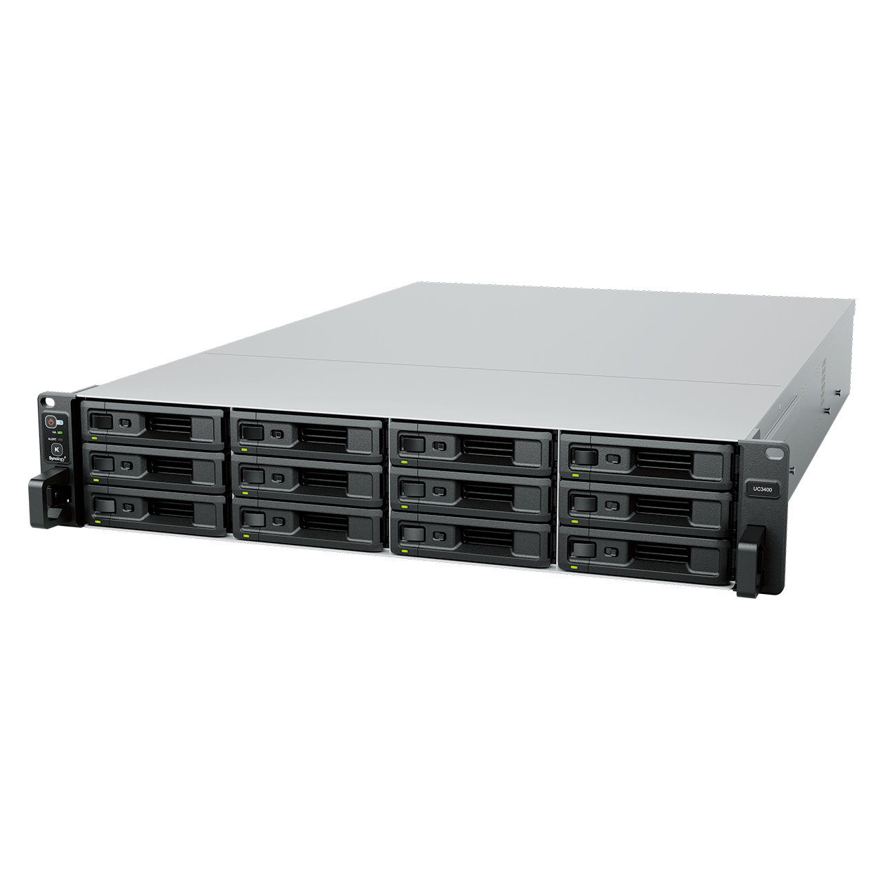 Synology UC3400 Unified Controller Aktiv/Aktiv-SAN-Speicher 12-Bay