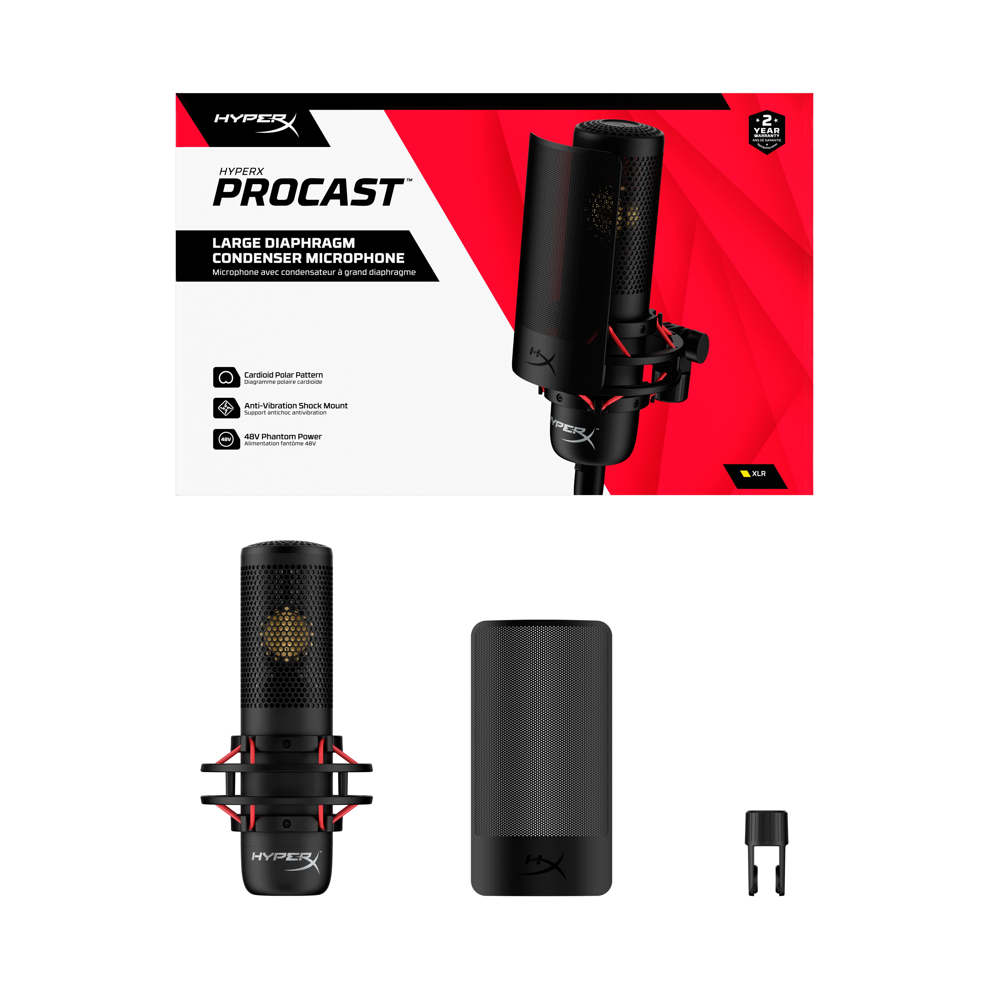 HyperX ProCast XLR Mikrofon