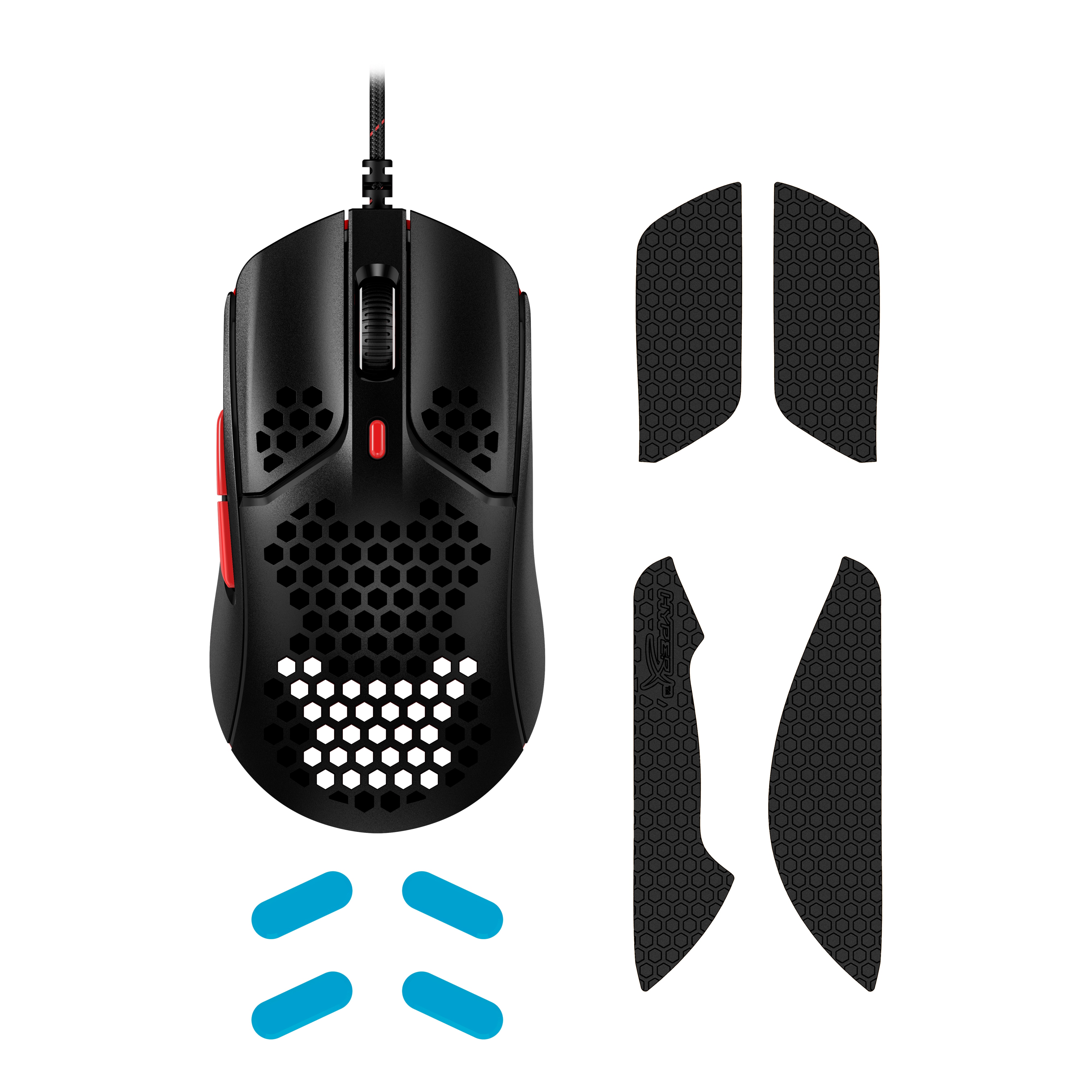 HyperX Pulsefire Haste Kabelgebundene Gaming Maus schwarz/rot