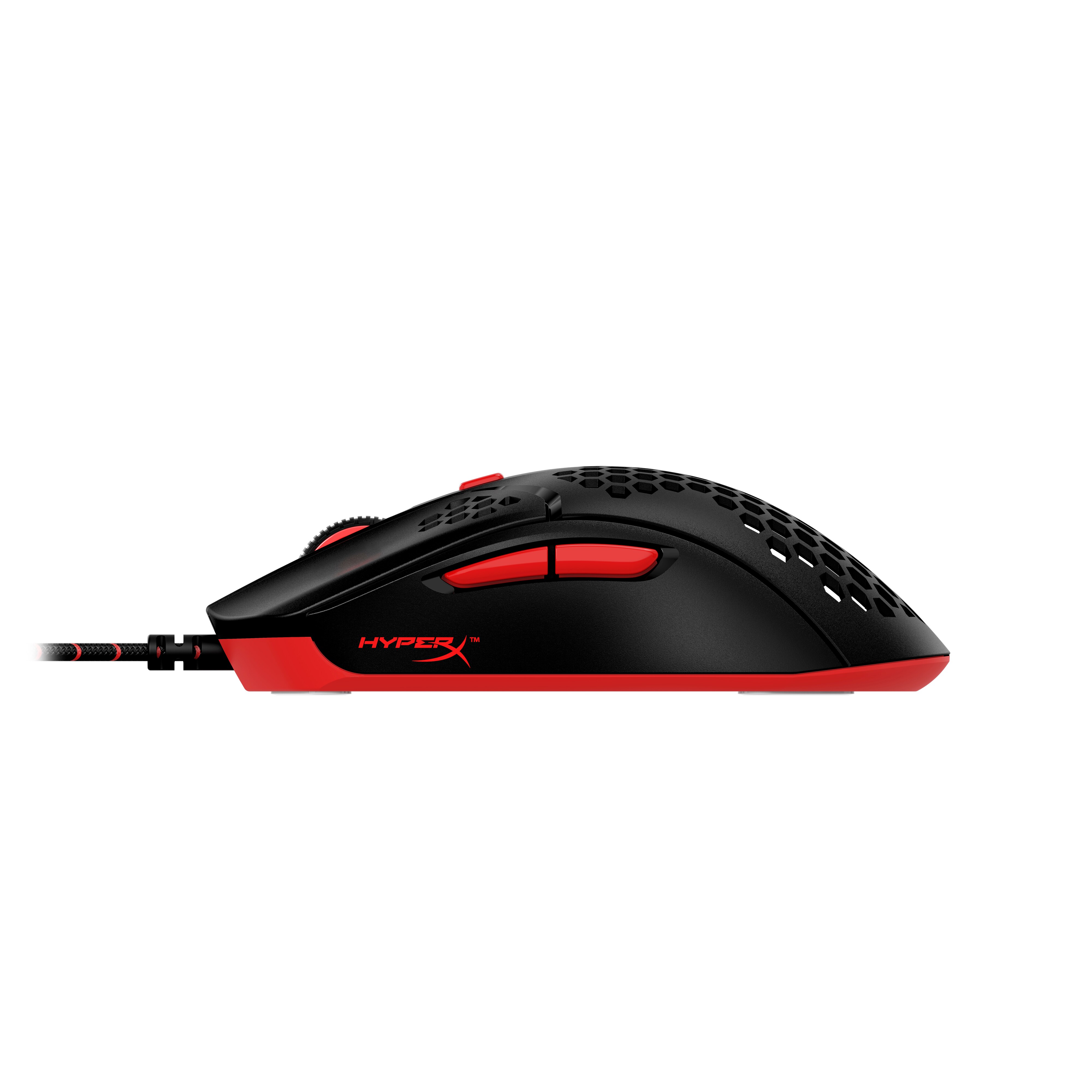 HyperX Pulsefire Haste Kabelgebundene Gaming Maus schwarz/rot