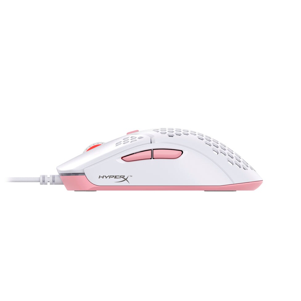 HyperX Pulsefire Haste Kabelgebundene Gaming Maus weiß/rosa