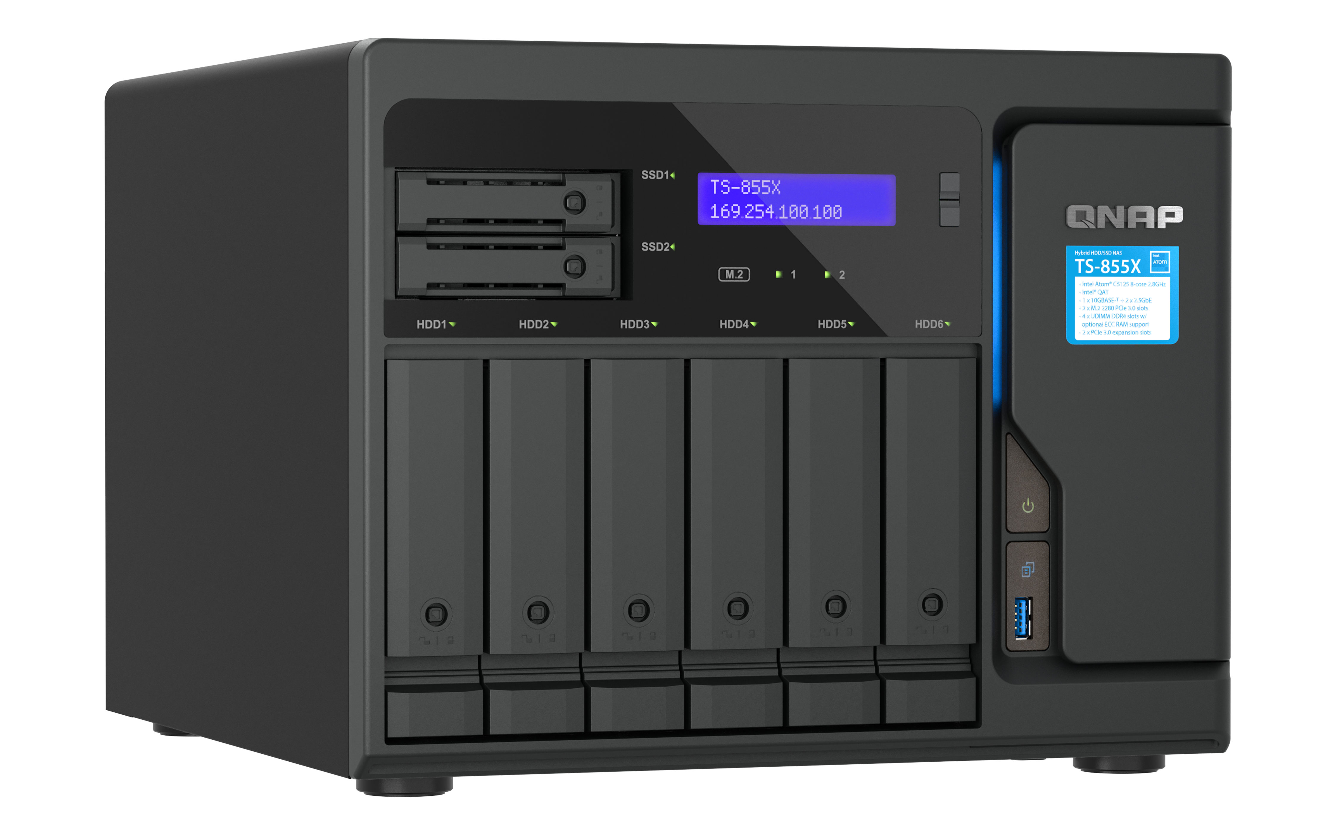QNAP NAS TS-231P 4TB HDD(WD Red)x2（QNAP NAS TS-231P + 4TB HDD(WD 