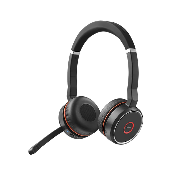 Jabra Evolve 75 SE MS Stereo Headset Bluetooth inkl. Ladestation