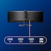 Philips P-Line 499P9H 124cm (49") DQHD Monitor Curved 32:9 HDMI/DP/LAN/USB PD65W