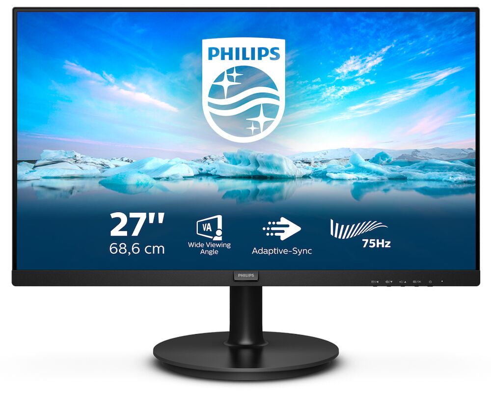 Philips V-Line 272V8LA/00 68,6cm (27") FHD VA Monitor 16:9 HDMI/DP/VGA 75Hz