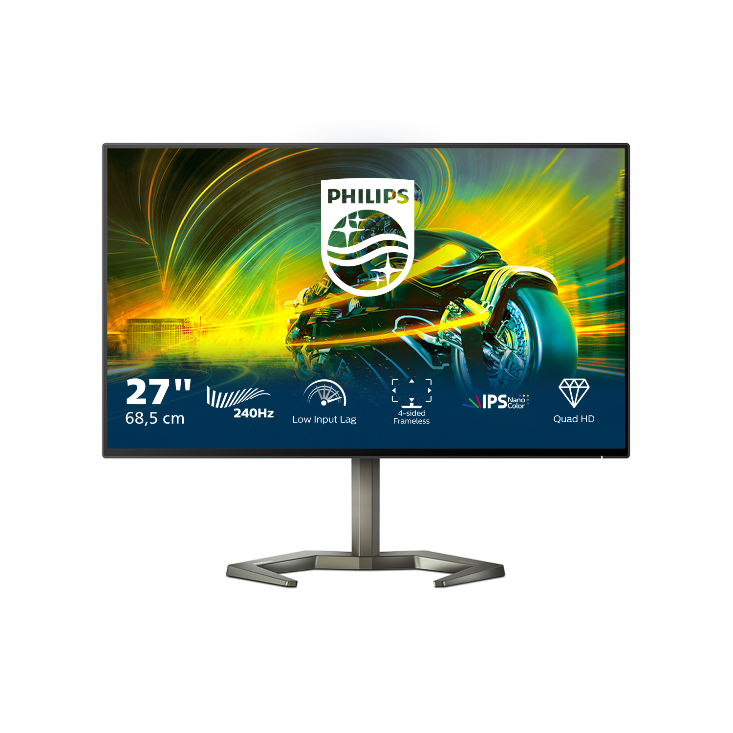 Philips Momentum 27M1F5500P 68,5cm (27") QHD IPS Monitor 16:9 HDMI/DP/USB 240Hz