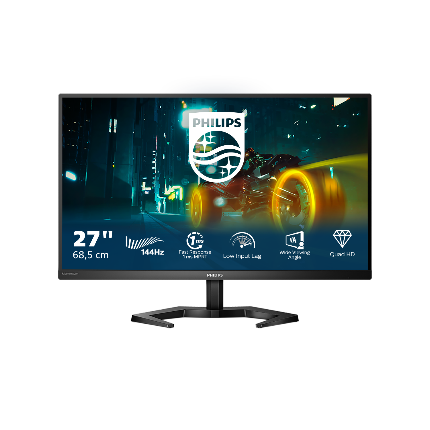 Philips Momentum 27M1N3500LS 68,5cm (27") QHD VA Monitor 16:9 HDMI/DP 1ms 165Hz