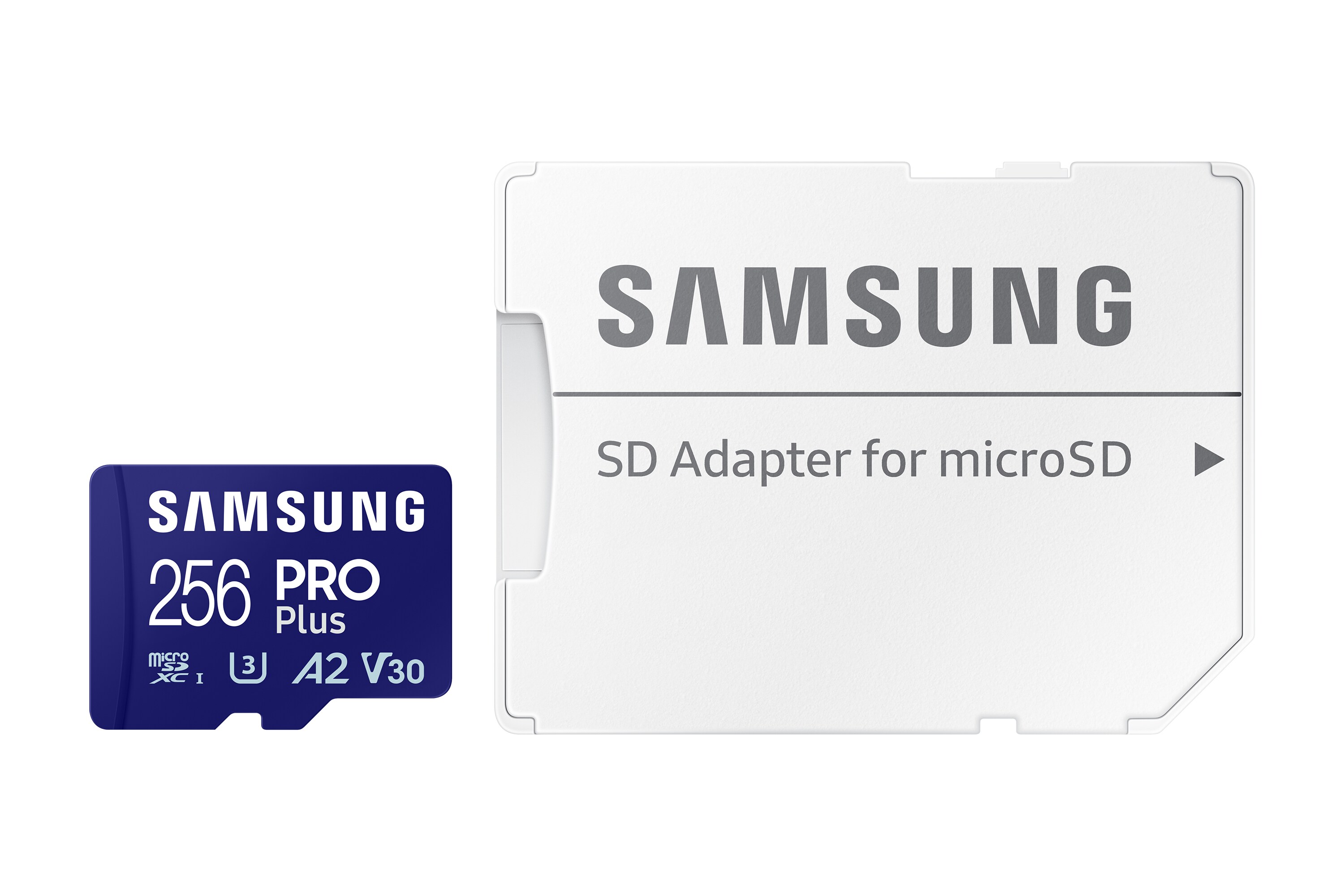 Samsung PRO Plus 256GB microSD-Speicherkarte (2023)(180 MB/s, Class U3, V30, A2)