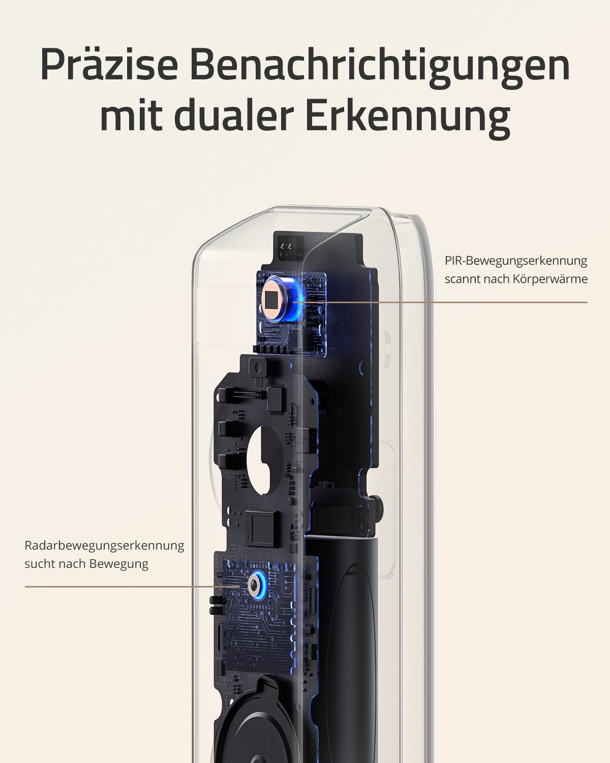 eufy Video Türklingel Doorbell DualCam 2K Pro batteriebetrieben