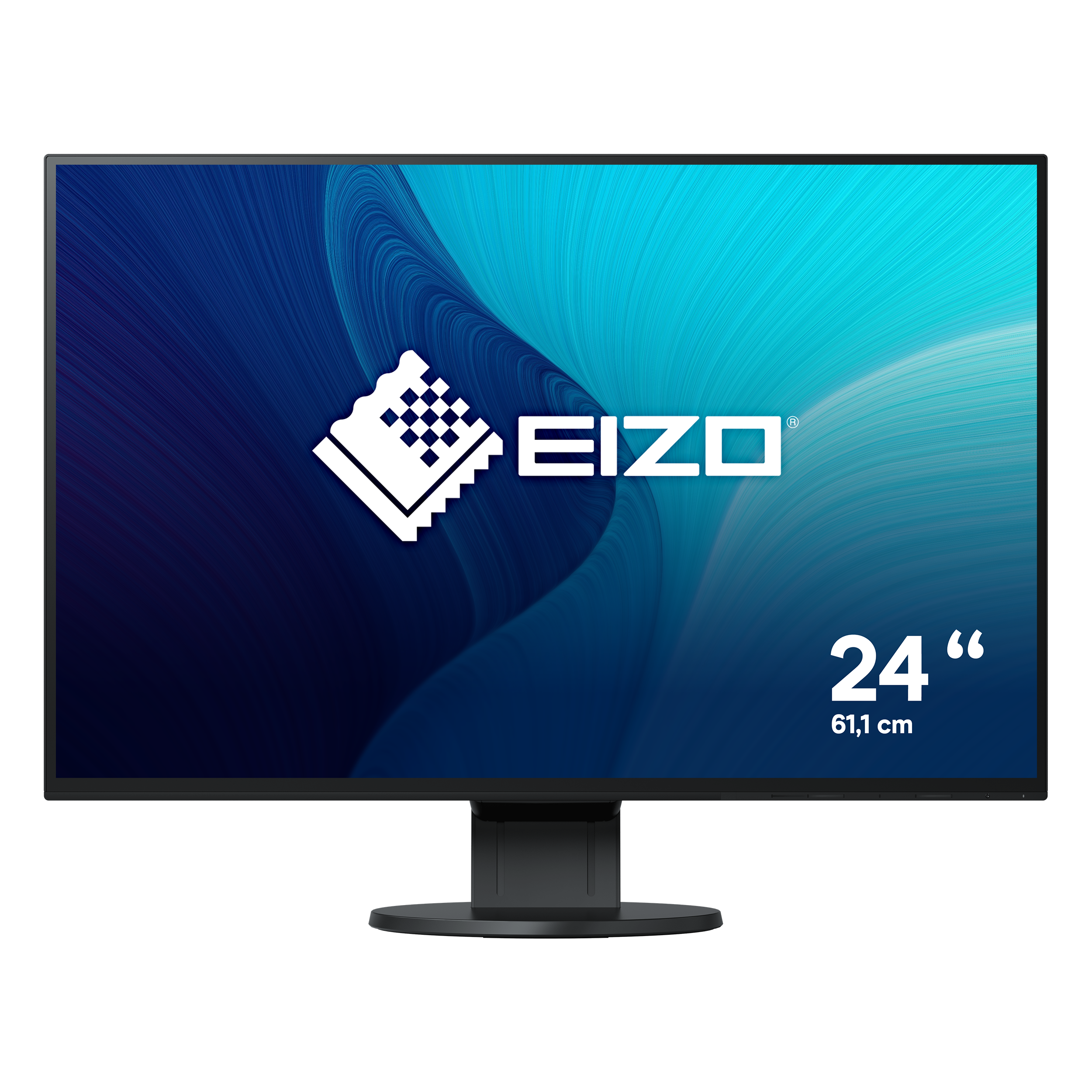 EIZO EV2456-BK 61cm (24") WUXGA IPS Monitor 16:10 DVI/DP/HDMI Pivot HV