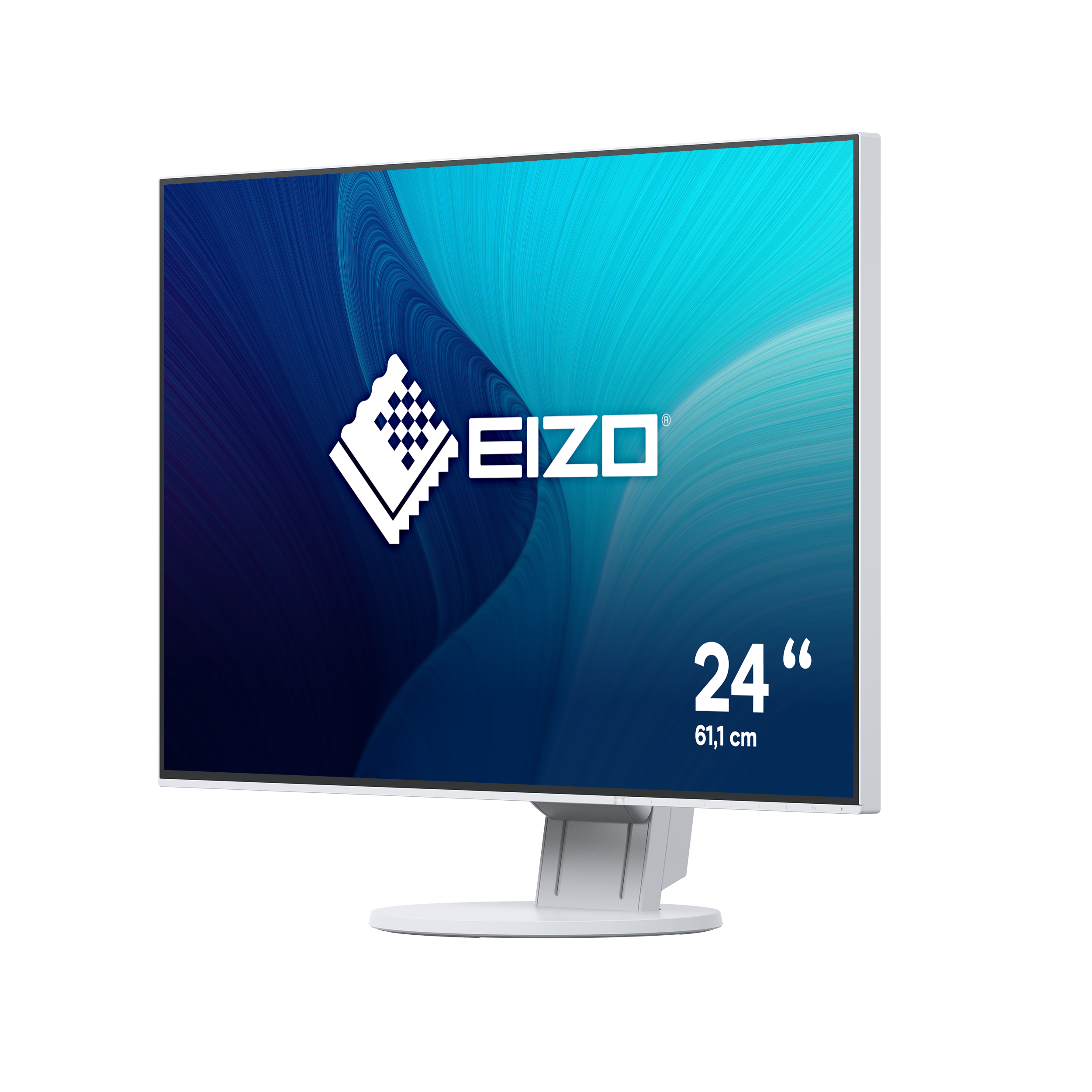 EIZO EV2456-WT 61cm (24") weiß 16:10 IPS Monitor DVI/DP/HDMI 1.000:1 Pivot HV