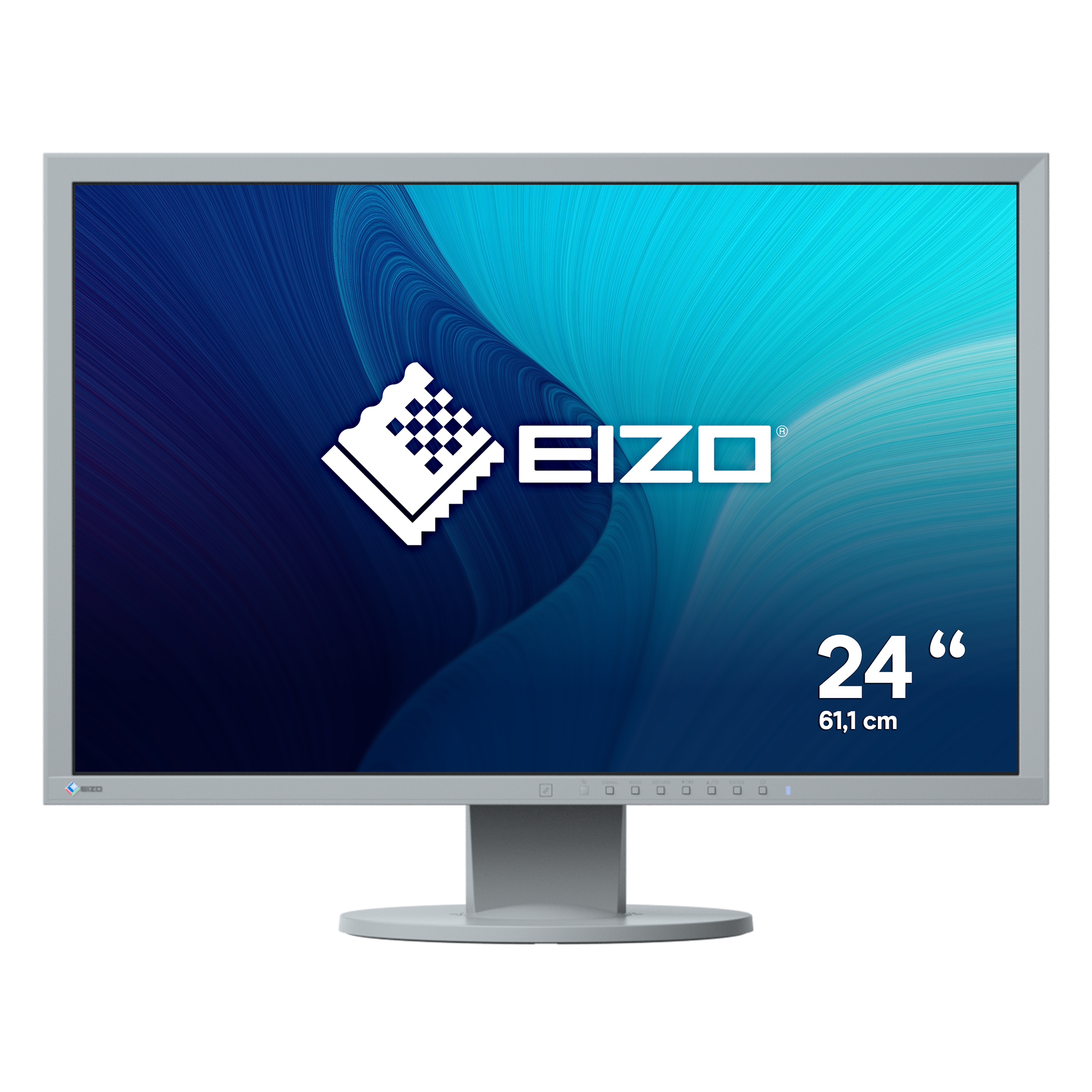 EIZO EV2430-GY 61cm (24") WUXGA IPS 16:10 Office-Monitor DP/DVI/VGA Pivot HV