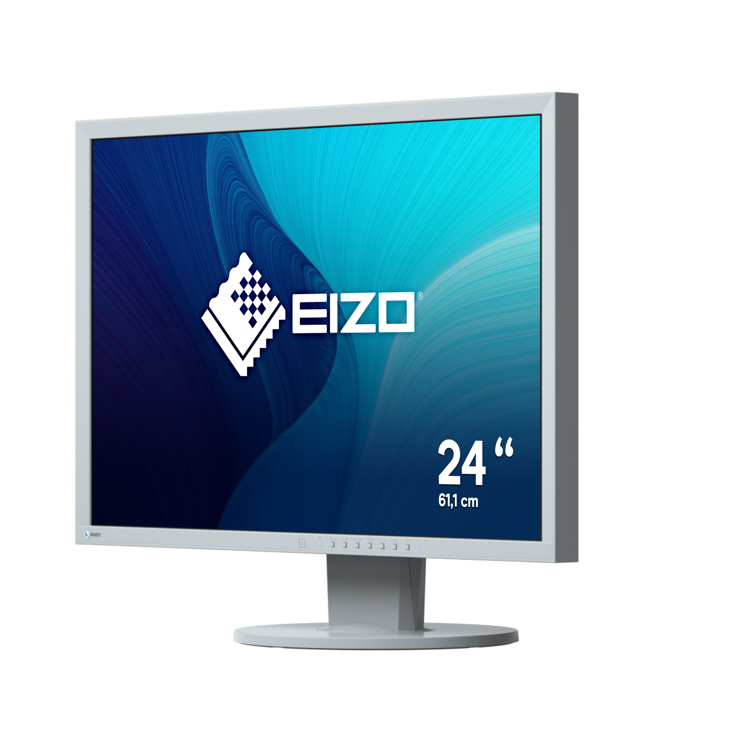 EIZO EV2430-GY 61cm (24") WUXGA IPS 16:10 Office-Monitor DP/DVI/VGA Pivot HV