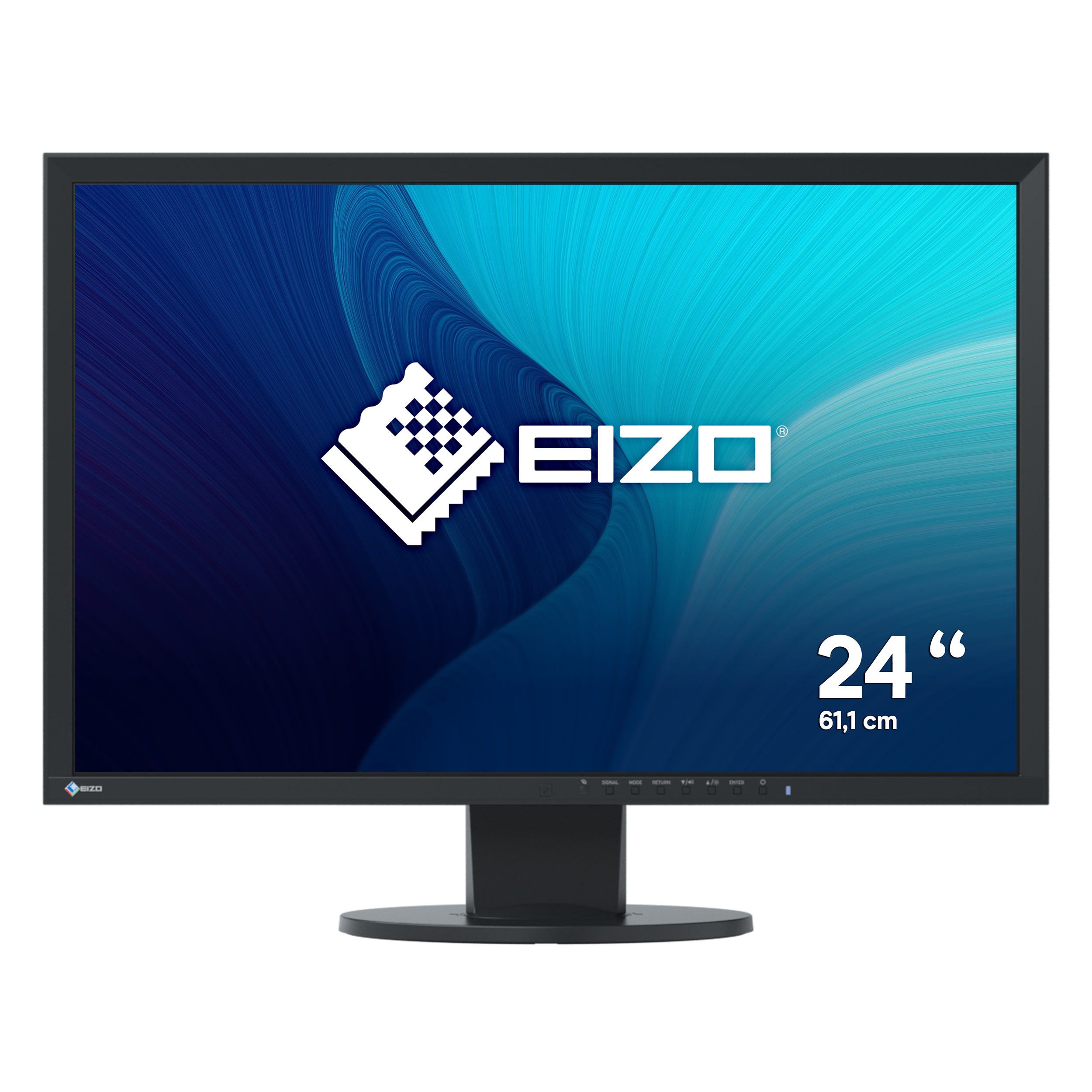 EIZO EV2430-BK 61cm (24") WUXGA IPS 16:10 Office-Monitor DVI/DP/VGA Pivot HV