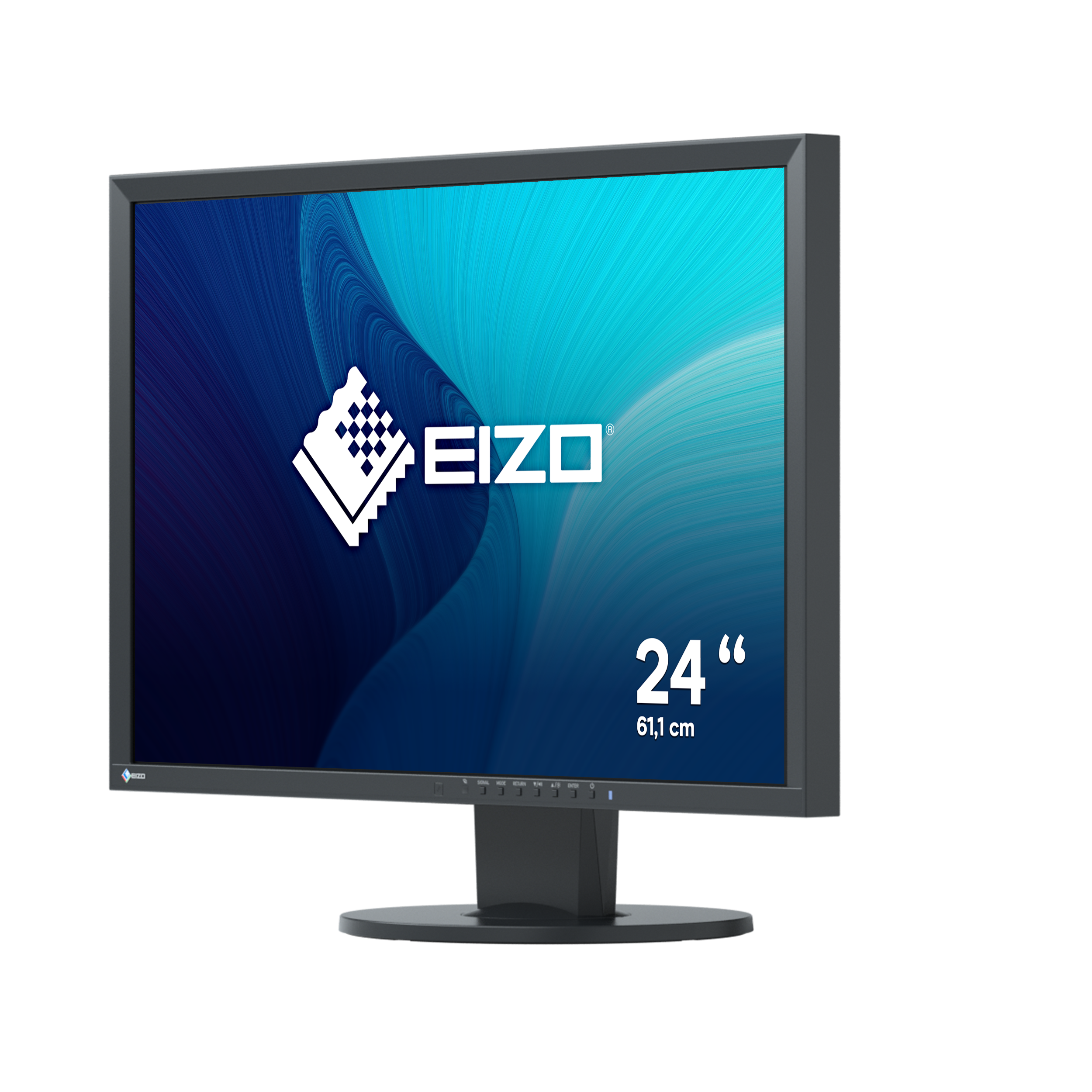 EIZO EV2430-BK 61cm (24") WUXGA IPS 16:10 Office-Monitor DVI/DP/VGA Pivot HV