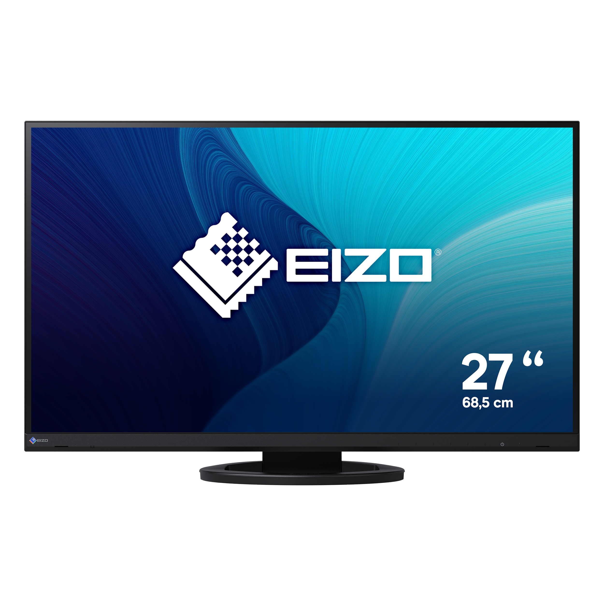 EIZO EV2760-BK 68,5cm (27") 16:9 WQHD IPS Office-Monitor DVI/DP/HDMI Pivot HV LS