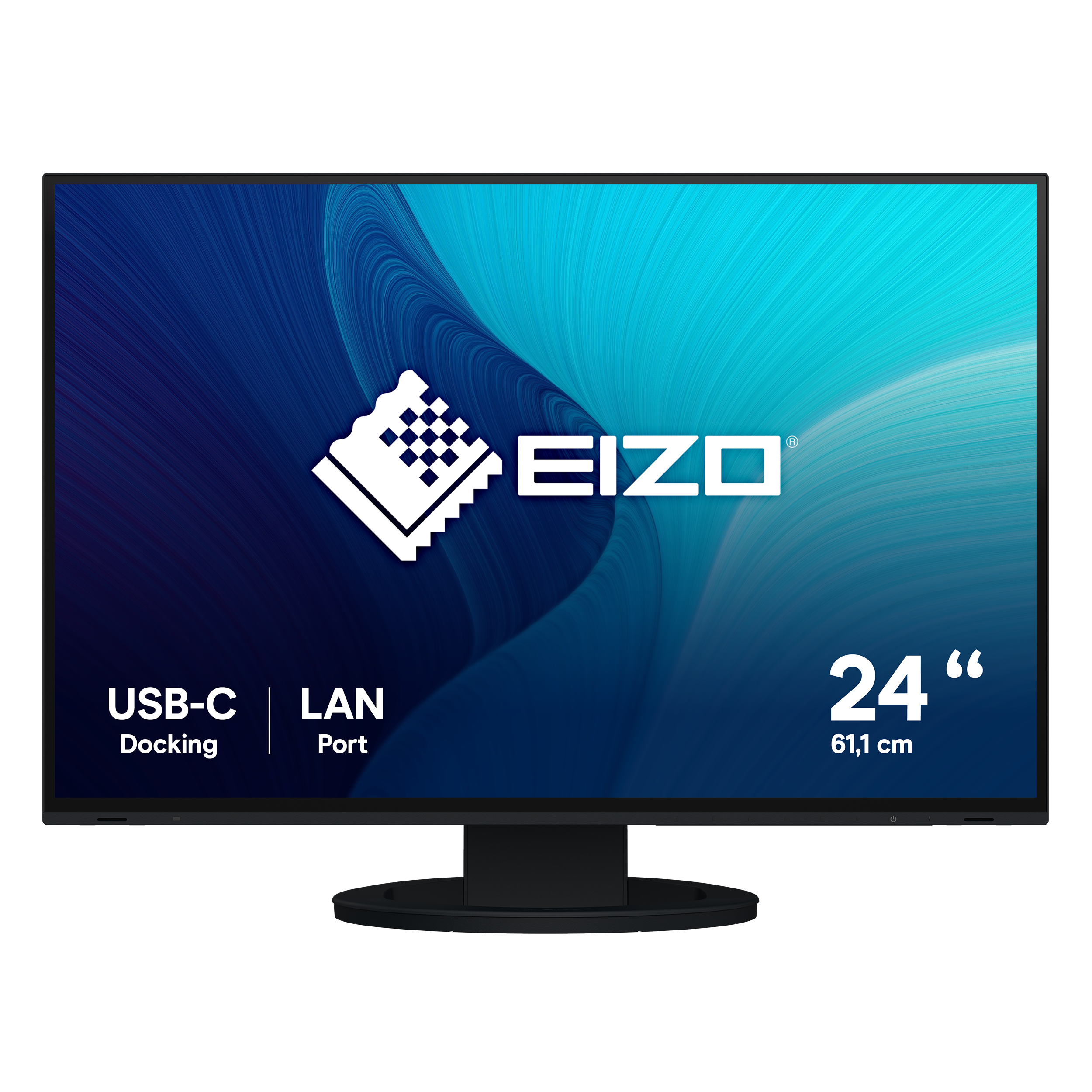 EIZO Flexscan EV2495-BK 61,1cm (24") WUXGA IPS Monitor DP/HDMI/USB-C Pivot HV