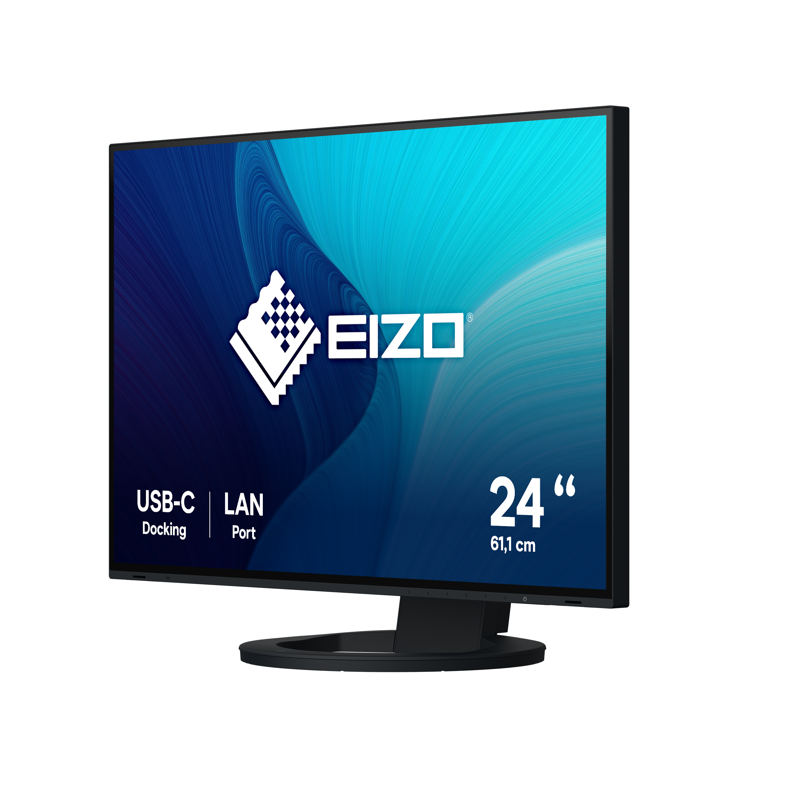 EIZO Flexscan EV2495-BK 61,1cm (24") WUXGA IPS Monitor DP/HDMI/USB-C Pivot HV