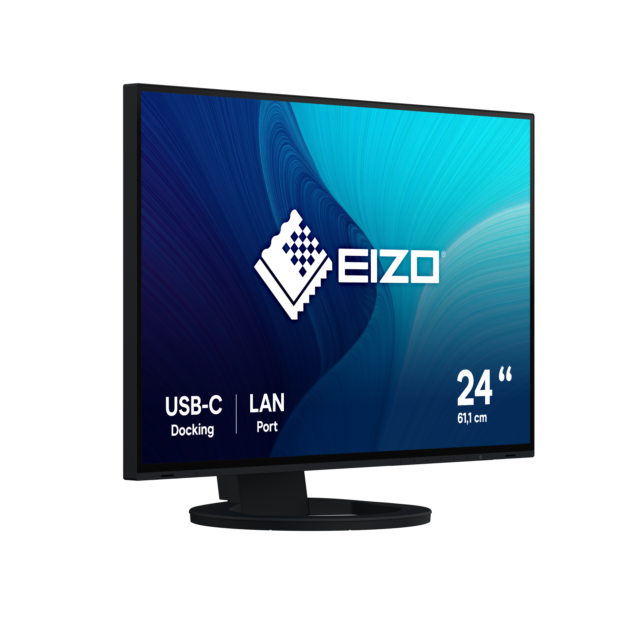 EIZO Flexscan EV2495-BK 61,1cm (24") WUXGA IPS Monitor DP/HDMI/USB-C Pivot HV