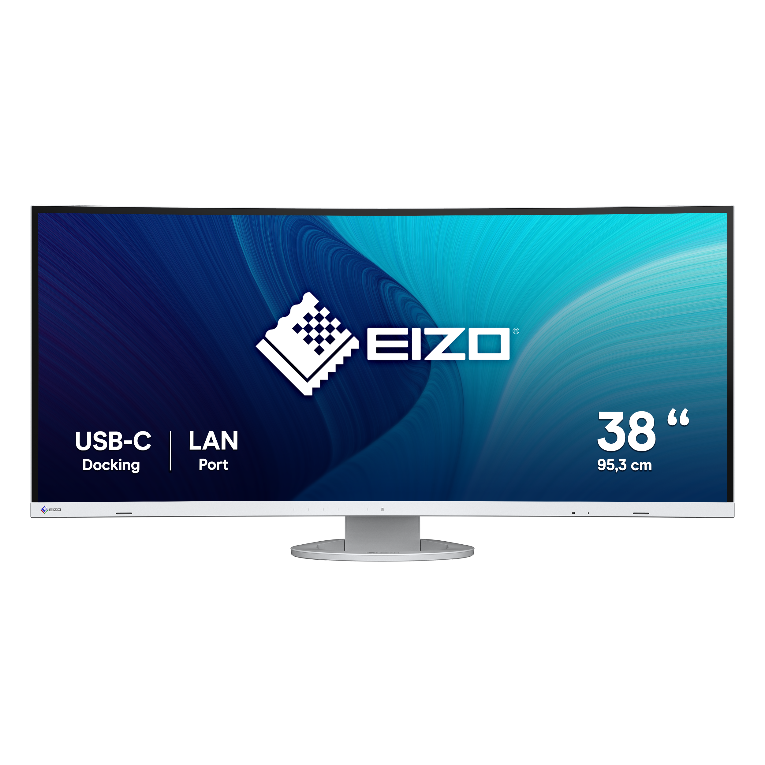 EIZO FlexScan EV3895-WT 95,3cm (37,5") UWQHD Profi-Monitor 24:10 DP/HDMI/USB-C