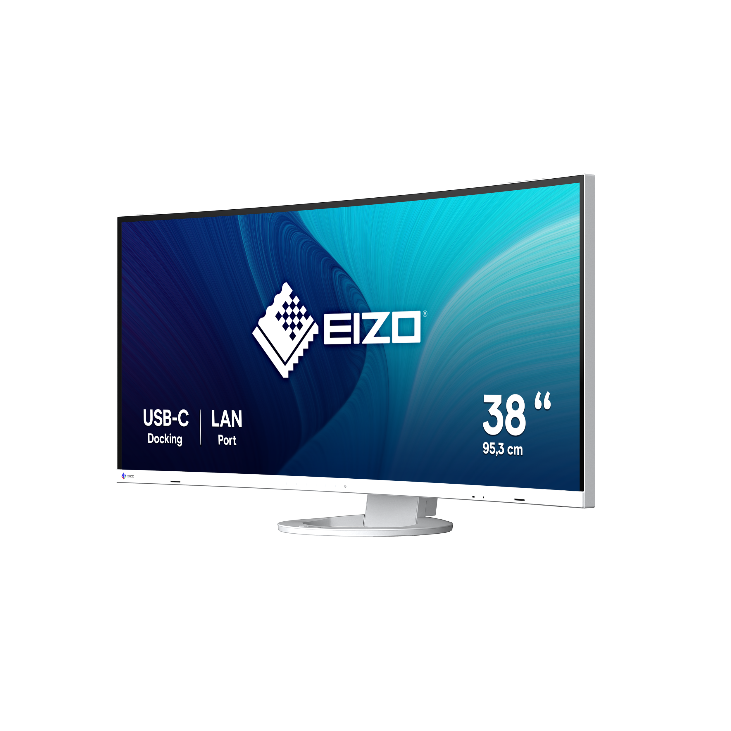 EIZO FlexScan EV3895-WT 95,3cm (37,5") UWQHD Profi-Monitor 24:10 DP/HDMI/USB-C