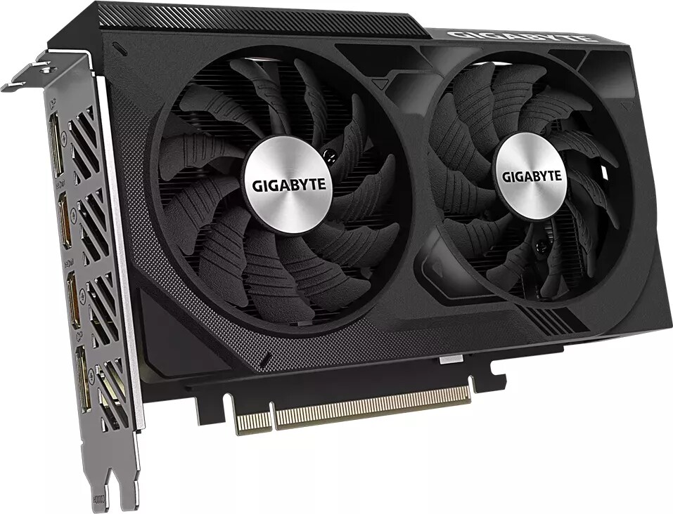 GIGABYTE GeForce RTX 4060 WindForce OC 8GB GDDR6 Gaming Grafikkarte 2xHDMI 2xDP