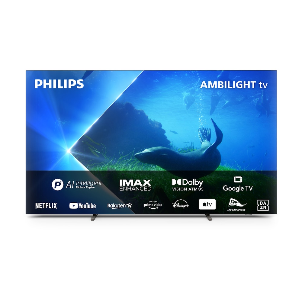 Philips Ambilight TV OLED808 XXL 77" 4K UHD Dolby Vision