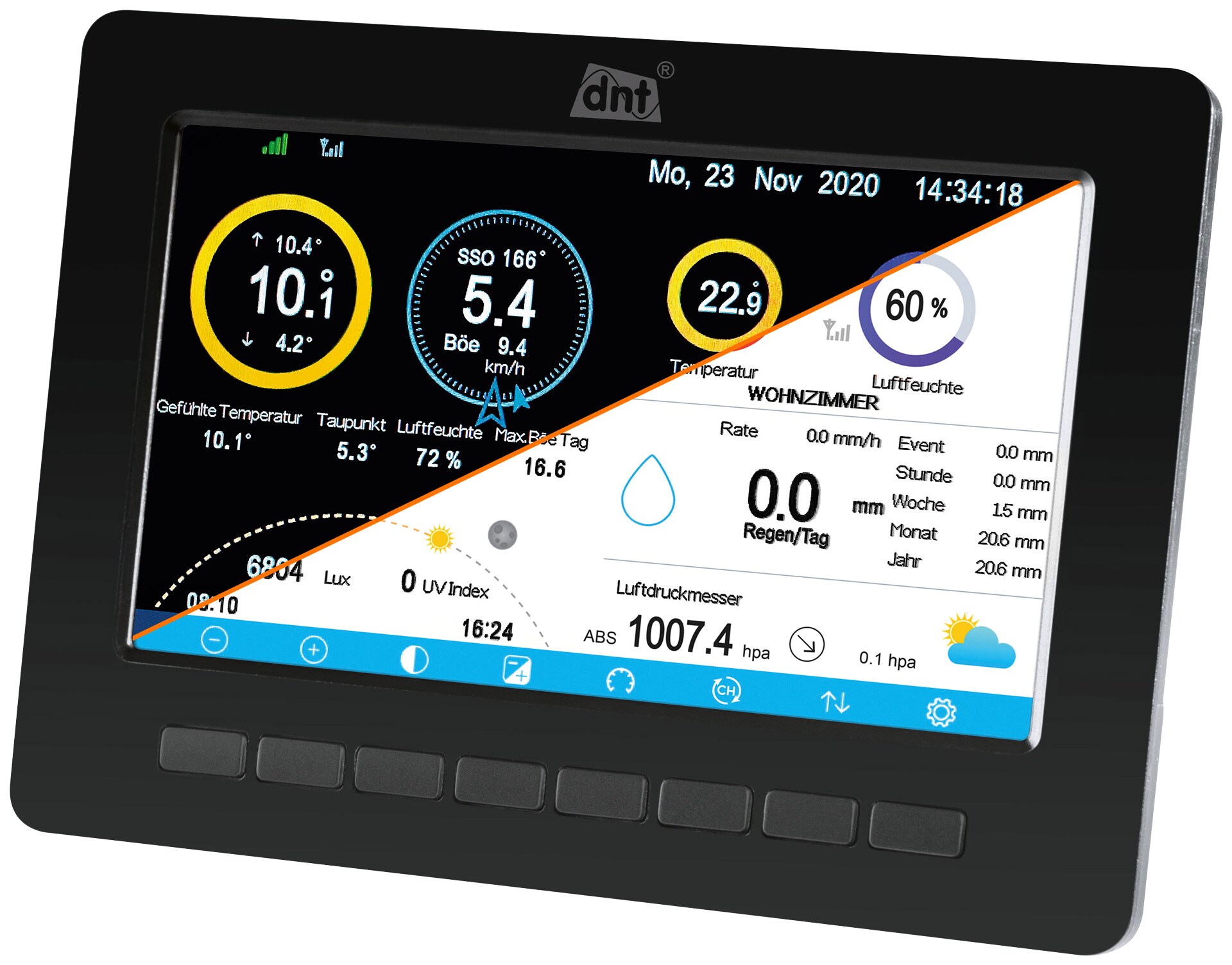 dnt Zusatz-Display für WeatherScreen PRO