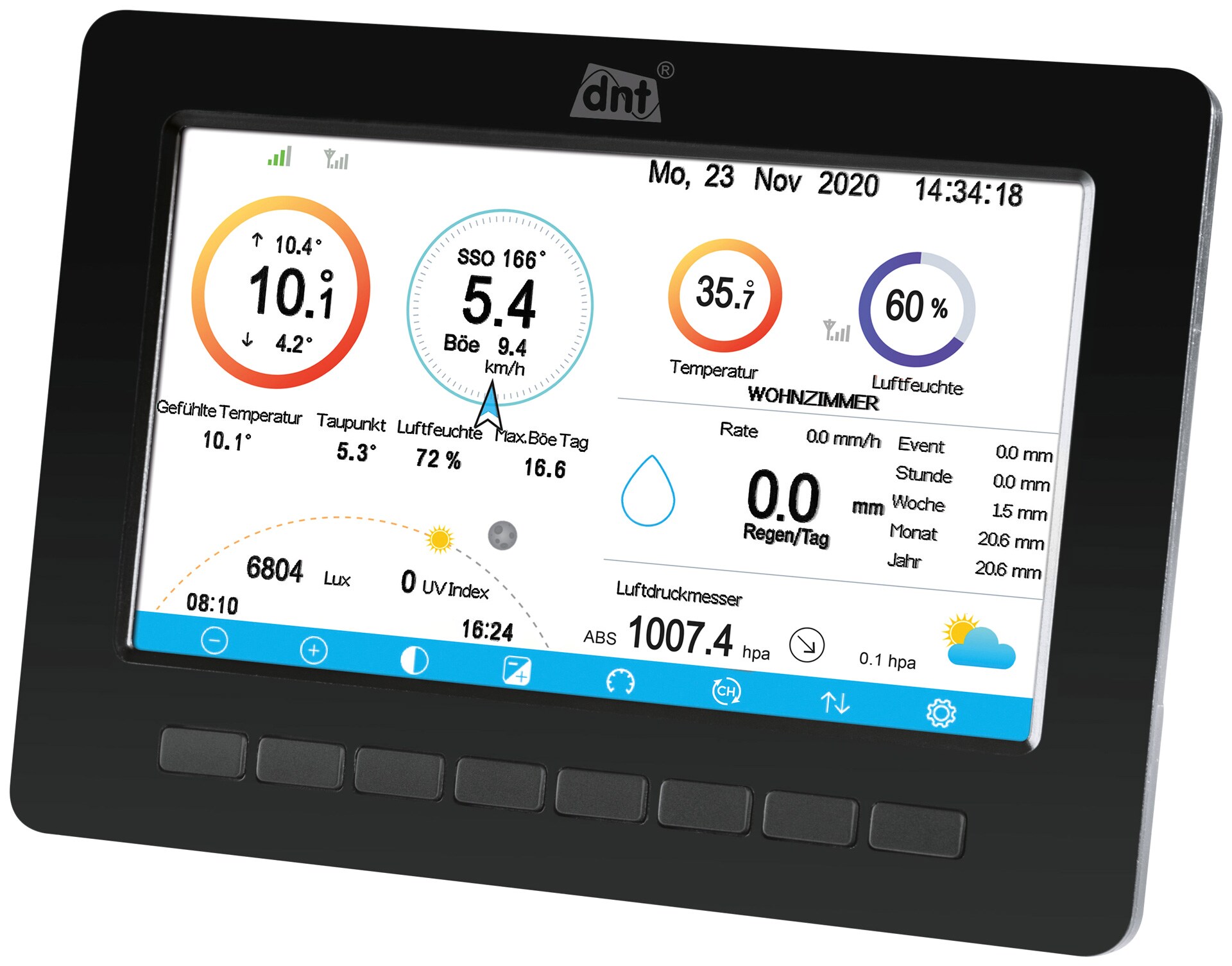 dnt Zusatz-Display für WeatherScreen PRO