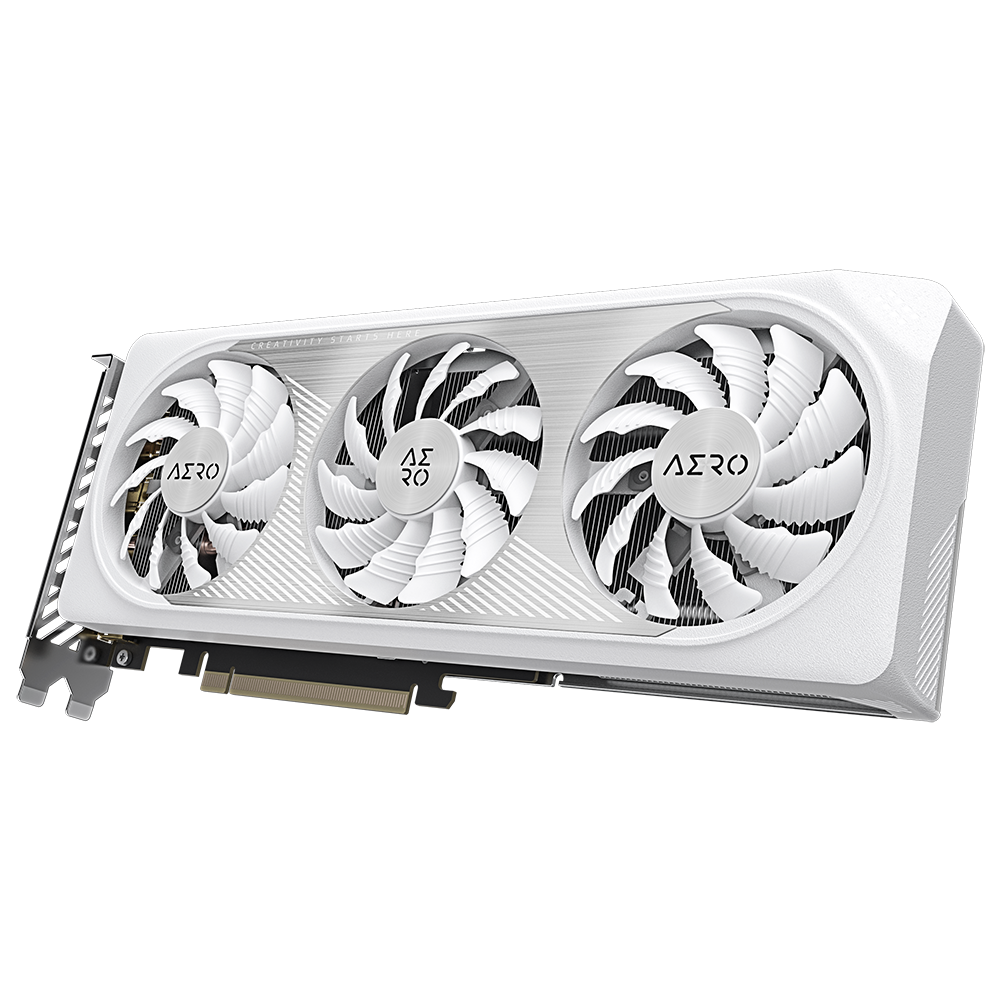 GIGABYTE GeForce RTX 4060 AERO 8GB GDDR6 Gaming Grafikkarte 2xHDMI 2xDP