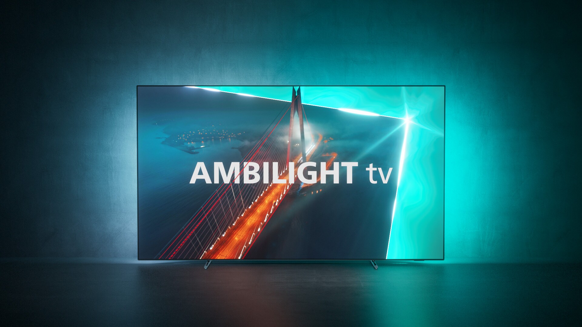 Fernseher ++ Philips TV Smart 165cm Google Hz Cyberport 4K 120 Ambilight 65OLED708 OLED 65\
