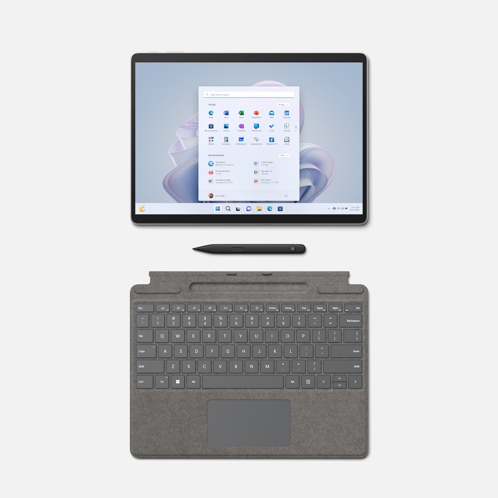 Microsoft Surface Pro 9 Platin 13\