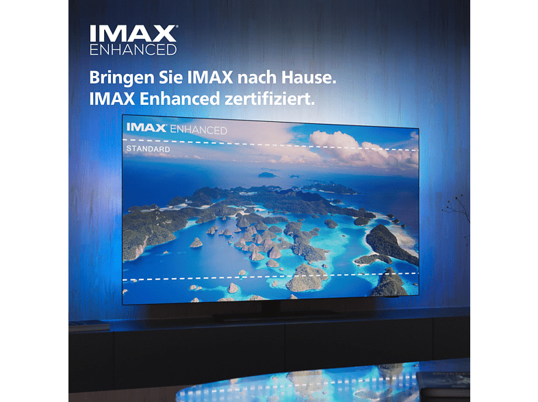 Philips Ambilight TV OLED808 XXL 77" 4K UHD Dolby Vision