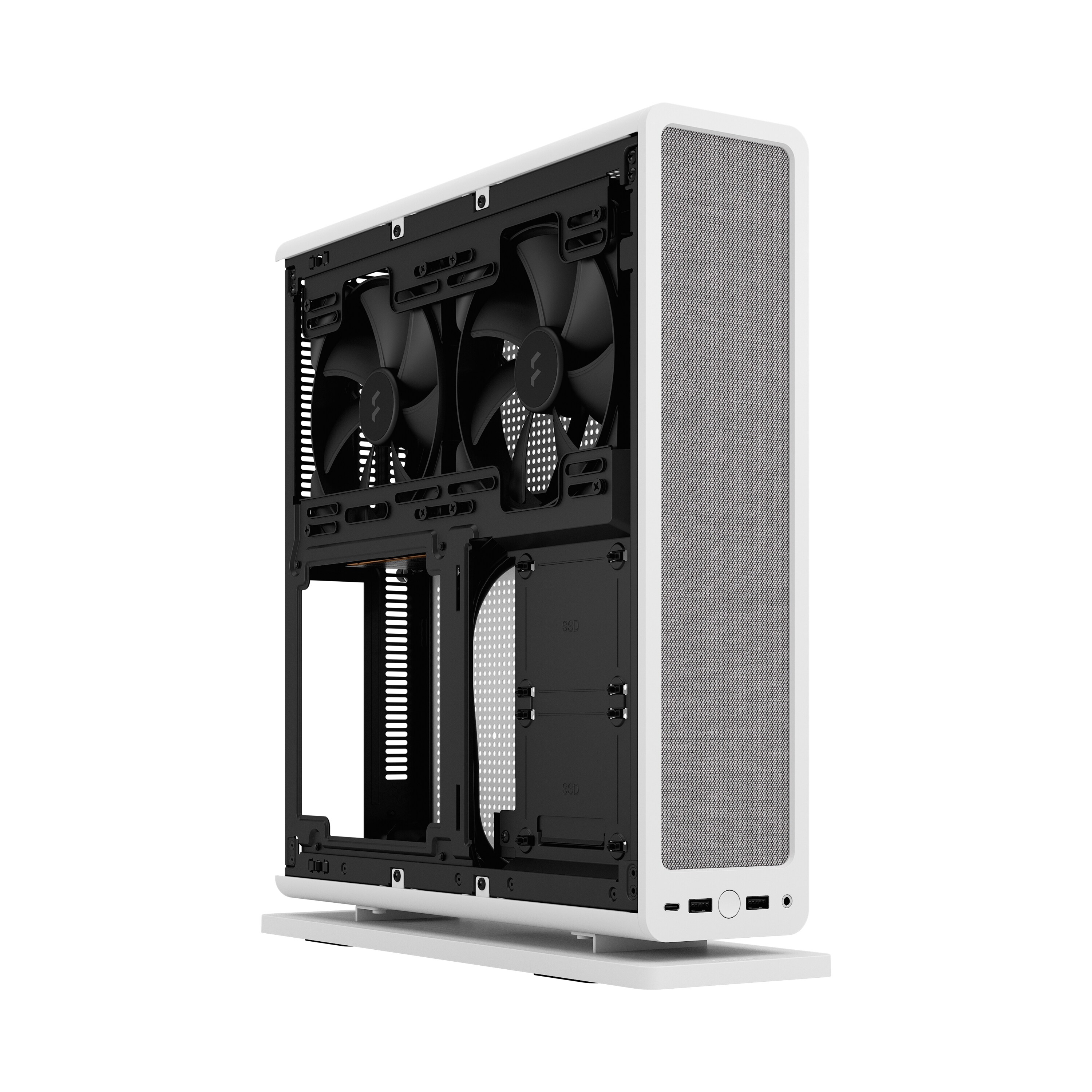 Fractal Design Ridge Mini Gaming Gehäuse mITX Weiß