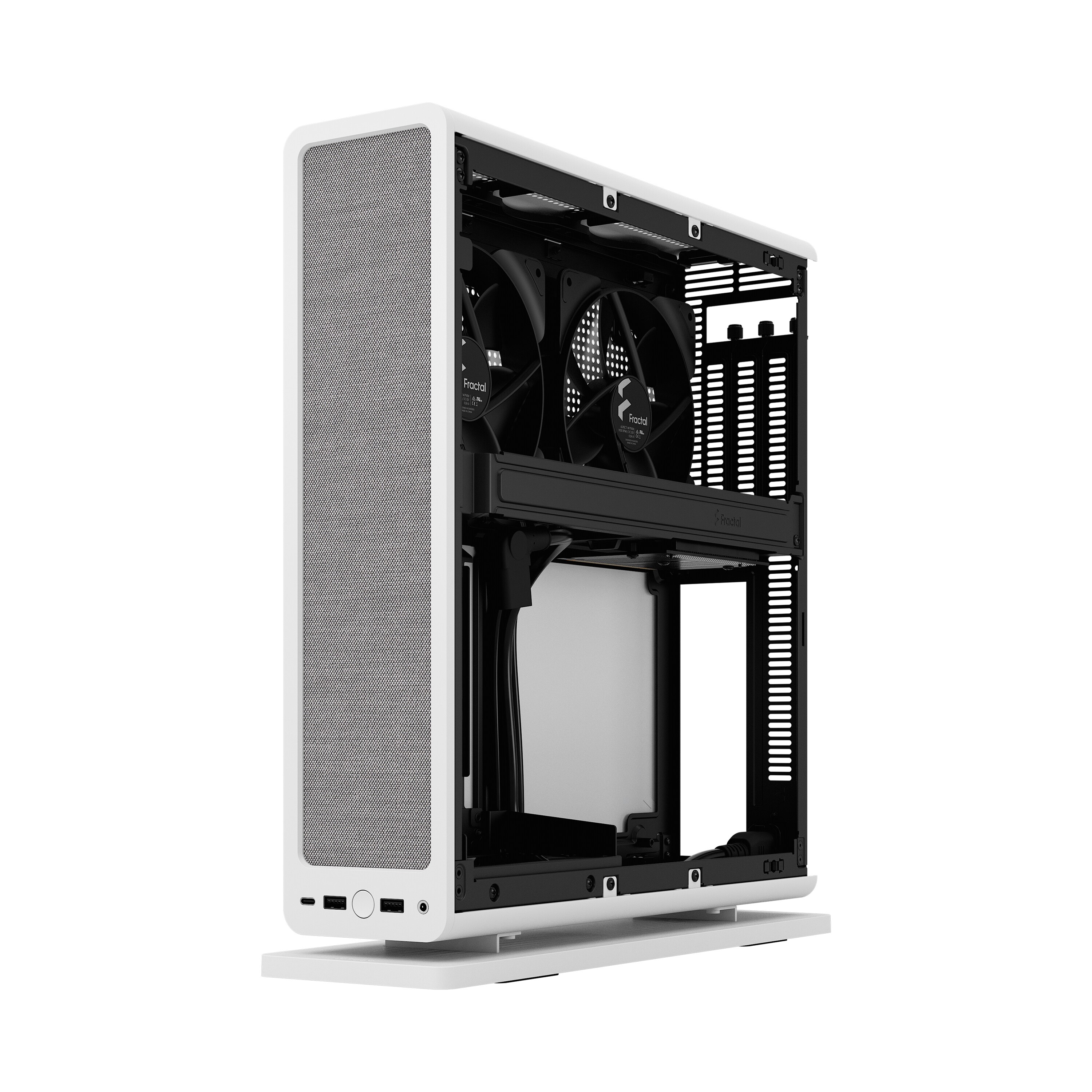 Fractal Design Ridge Mini Gaming Gehäuse mITX Weiß