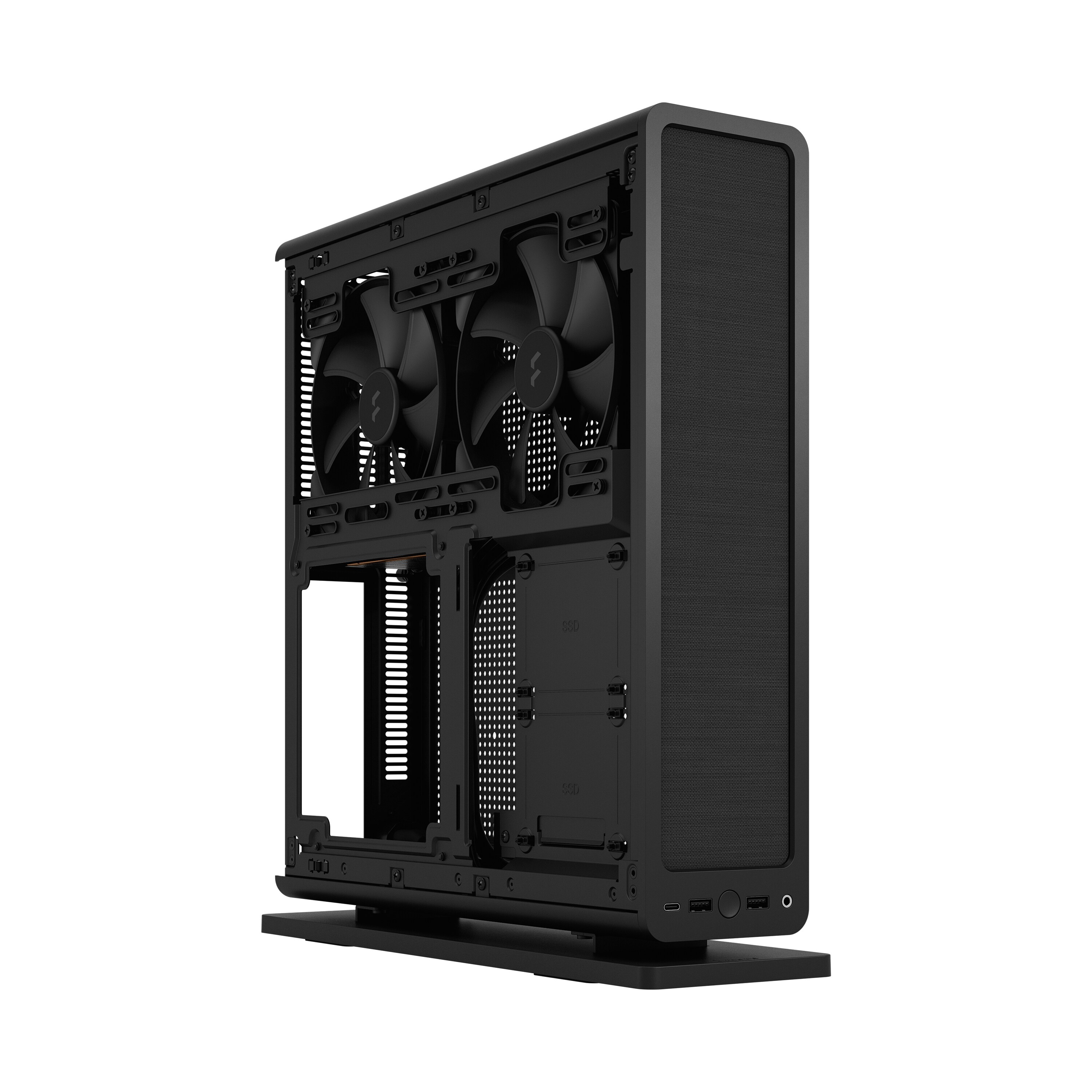 Fractal Design Ridge mITX Black Mini ITX Tower Gaming Gehäuse