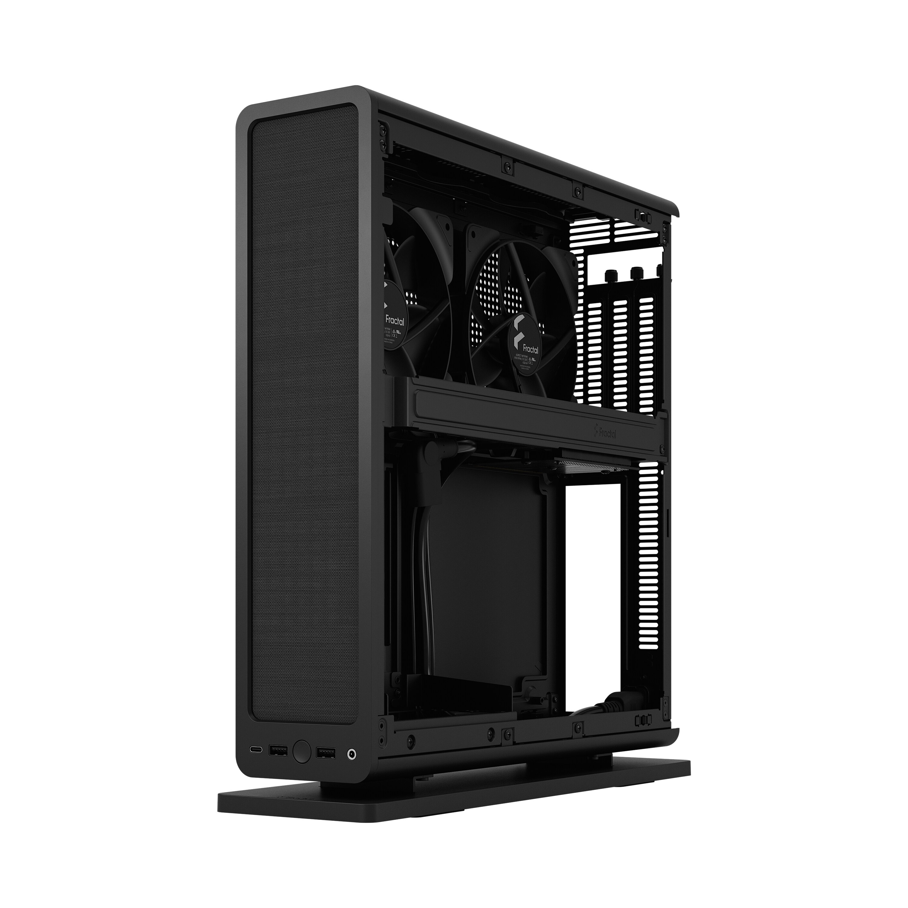 Fractal Design Ridge mITX Black Mini ITX Tower Gaming Gehäuse