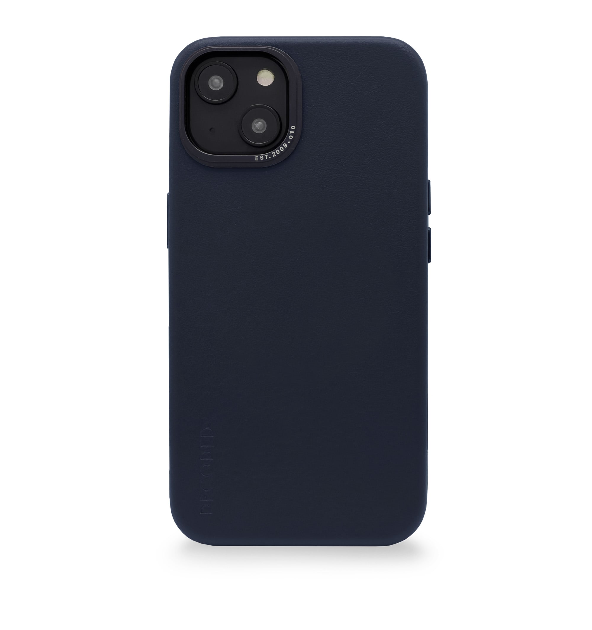 Decoded Leather Backcover iPhone 14 Steel Blue