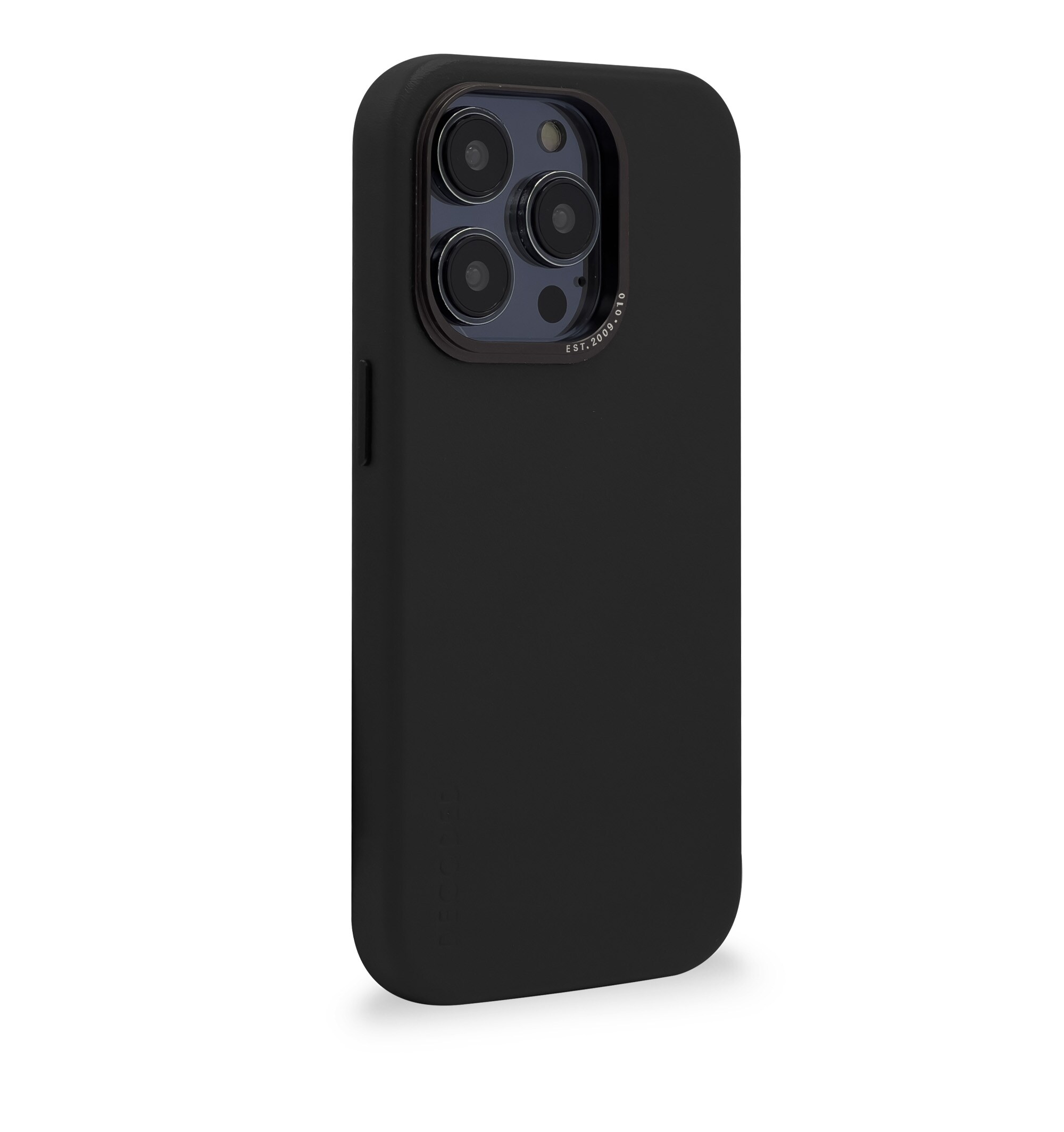 Decoded Leather Backcover iPhone 14 Pro Black