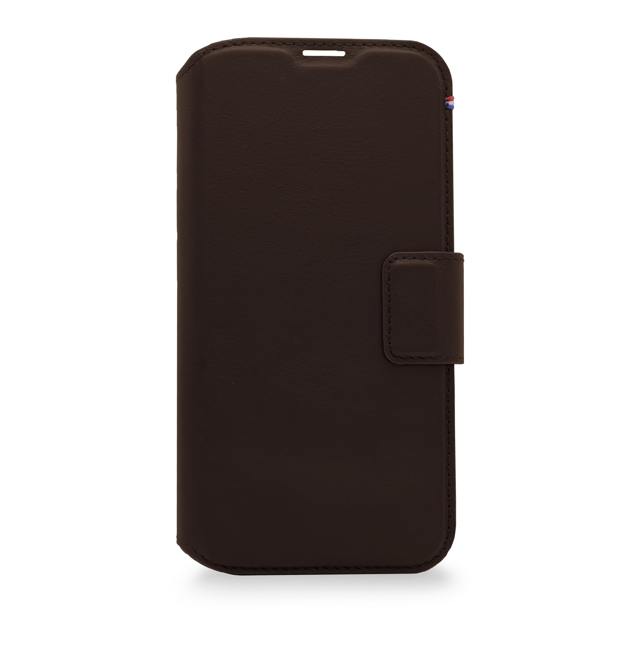 Decoded Leather Detachable Wallet iPhone 14 Chocolate Brown