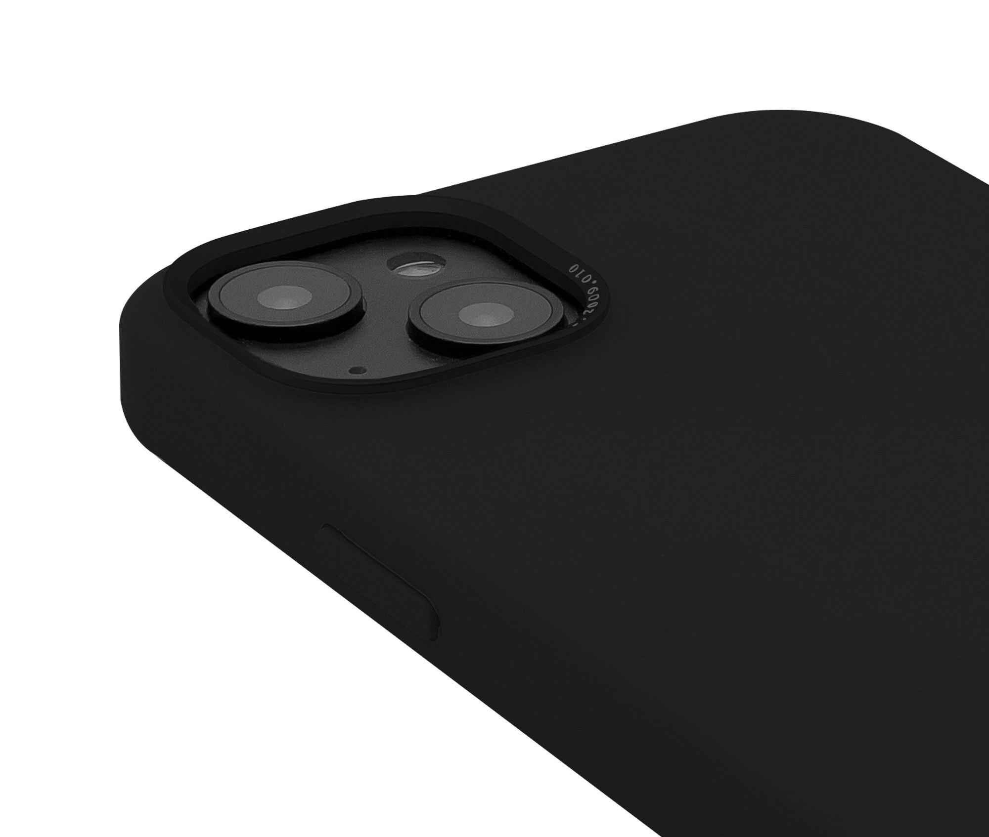 Decoded AntiMicrobial Silicone Backcover iPhone 14 Charcoal