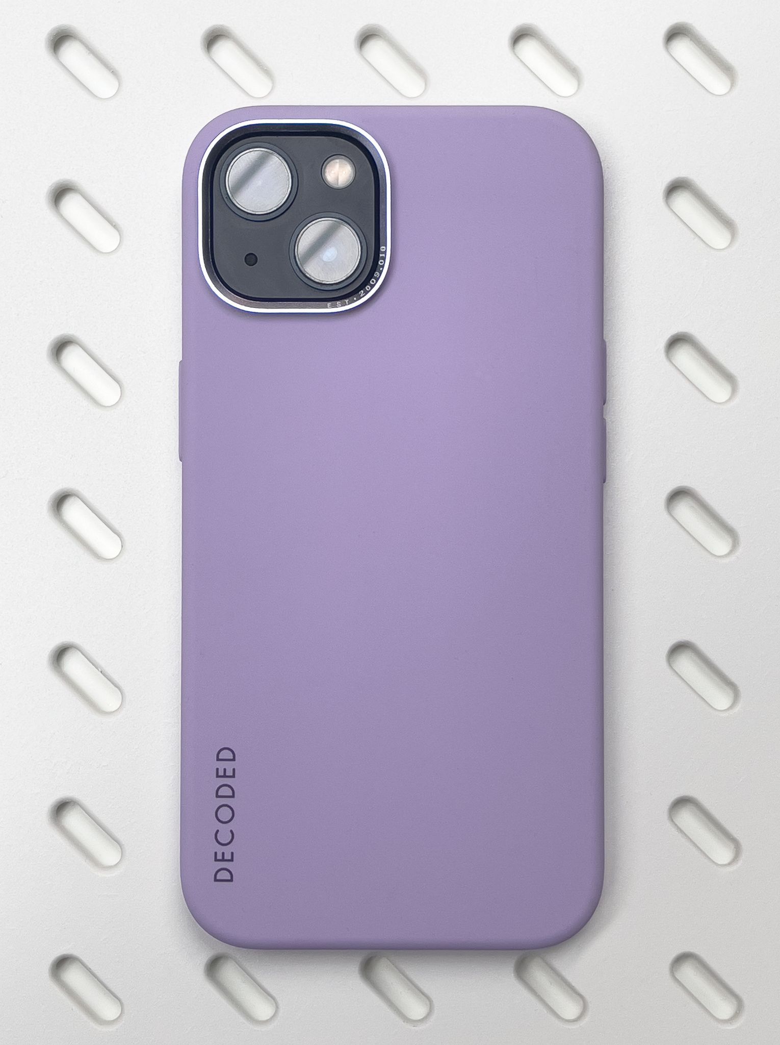 Decoded AntiMicrobial Silicone Backcover iPhone 14 Lavendel