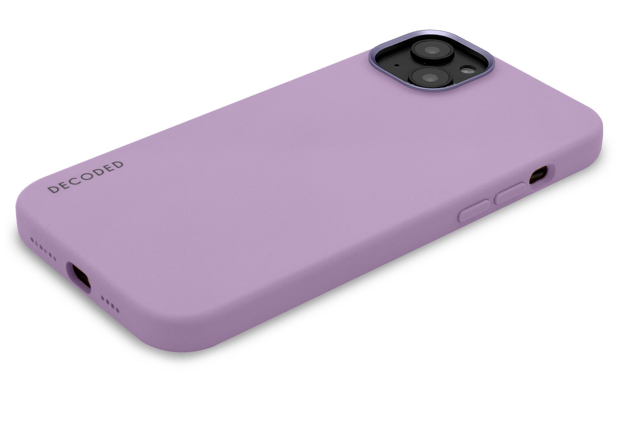 Decoded AntiMicrobial Silicone Backcover iPhone 14 Lavendel