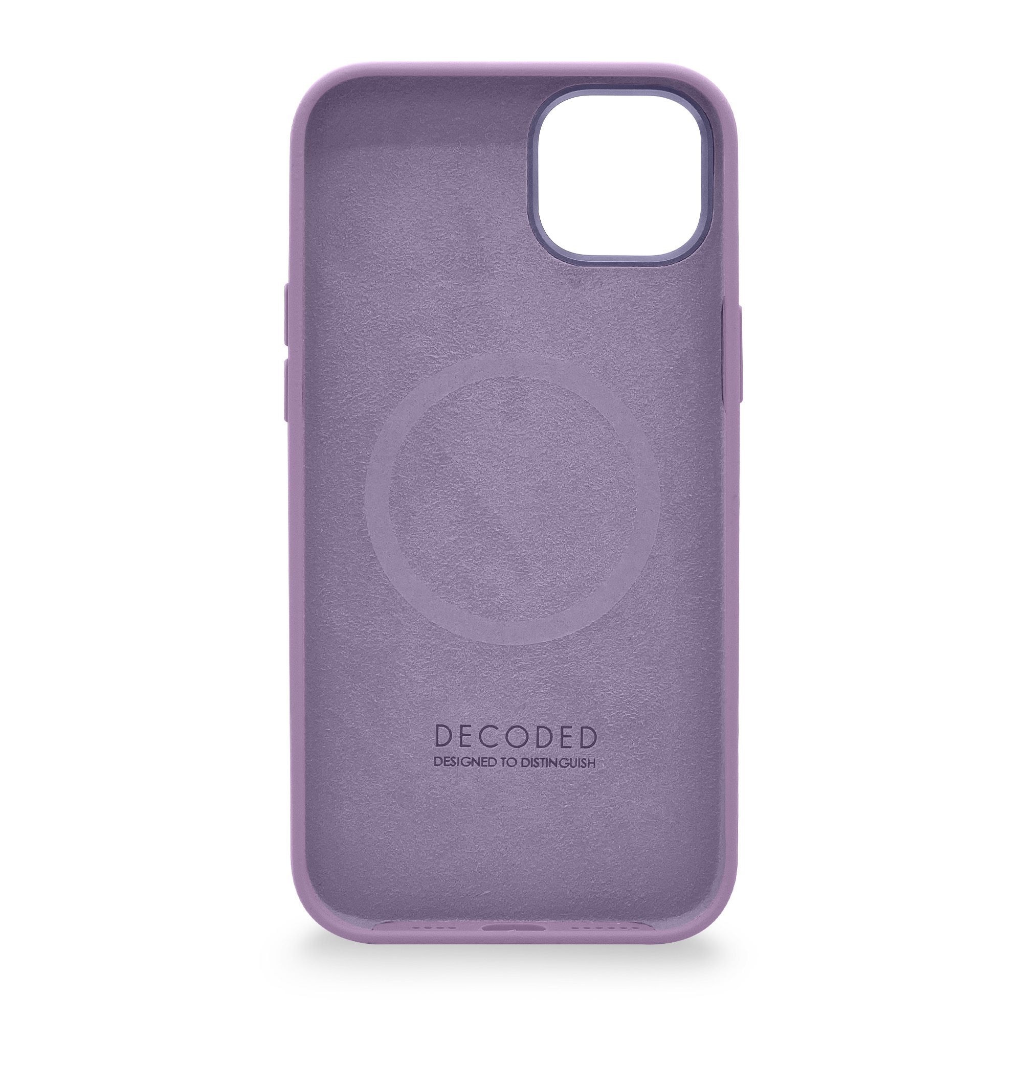 Decoded AntiMicrobial Silicone Backcover iPhone 14 Lavendel