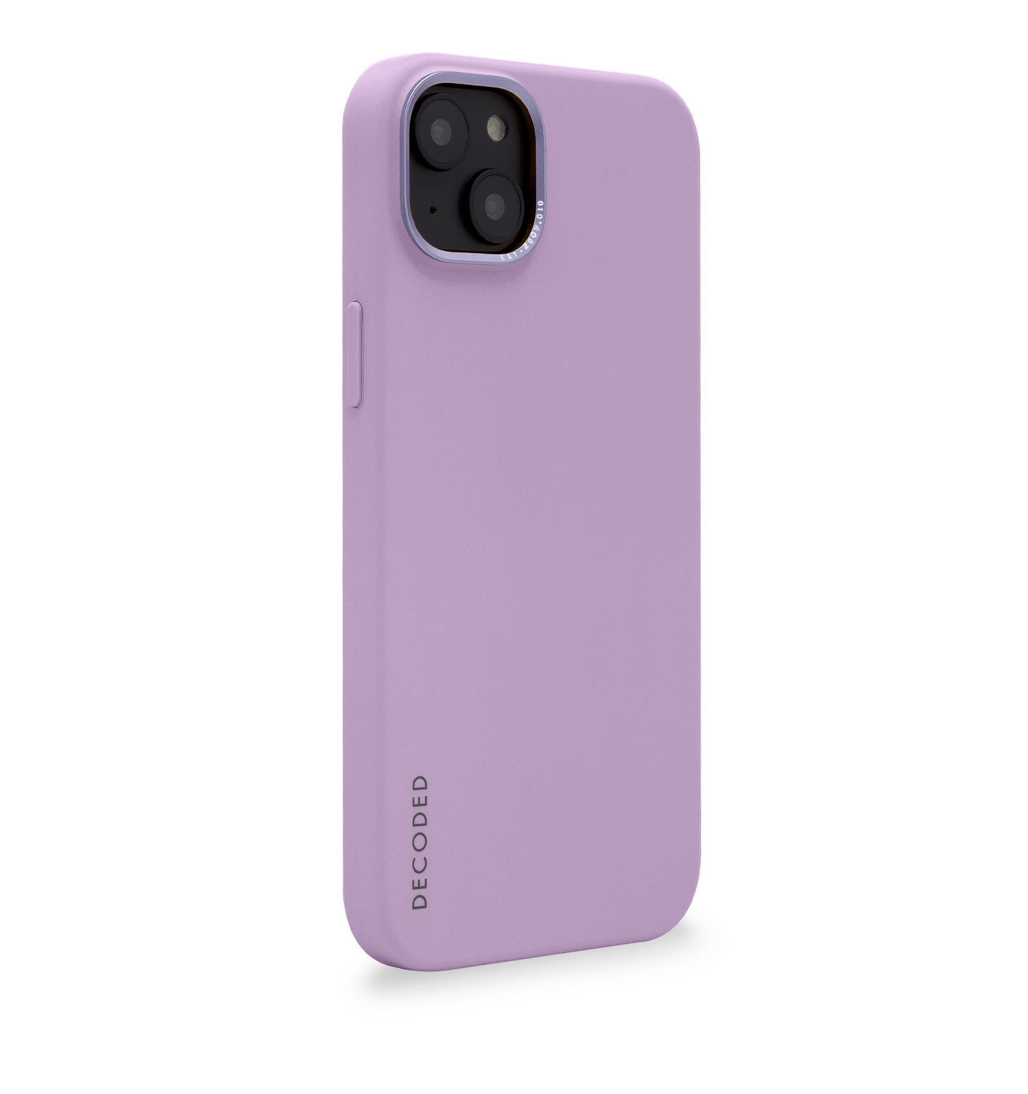 Decoded AntiMicrobial Silicone Backcover iPhone 14 Lavendel