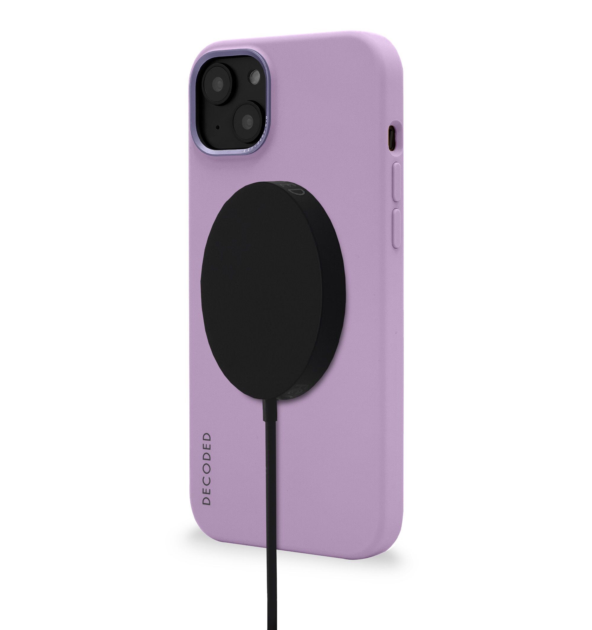 Decoded AntiMicrobial Silicone Backcover iPhone 14 Lavendel