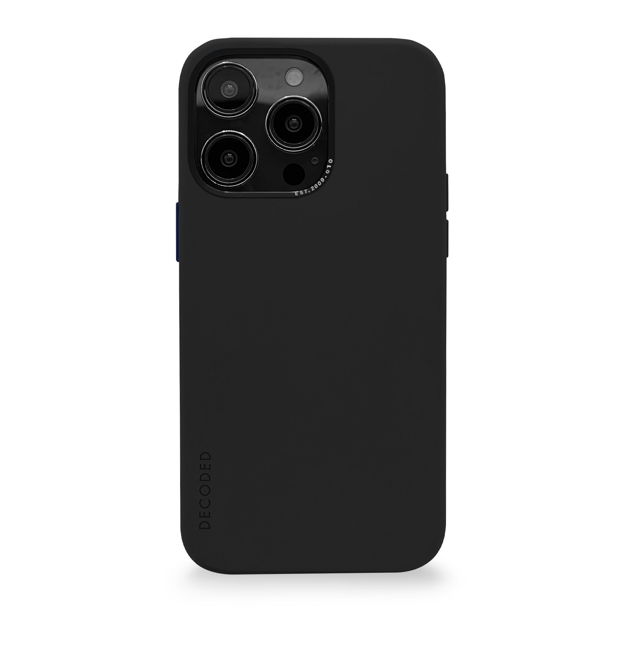 Decoded AntiMicrobial Silicone Backcover iPhone 14 Pro Charcoal