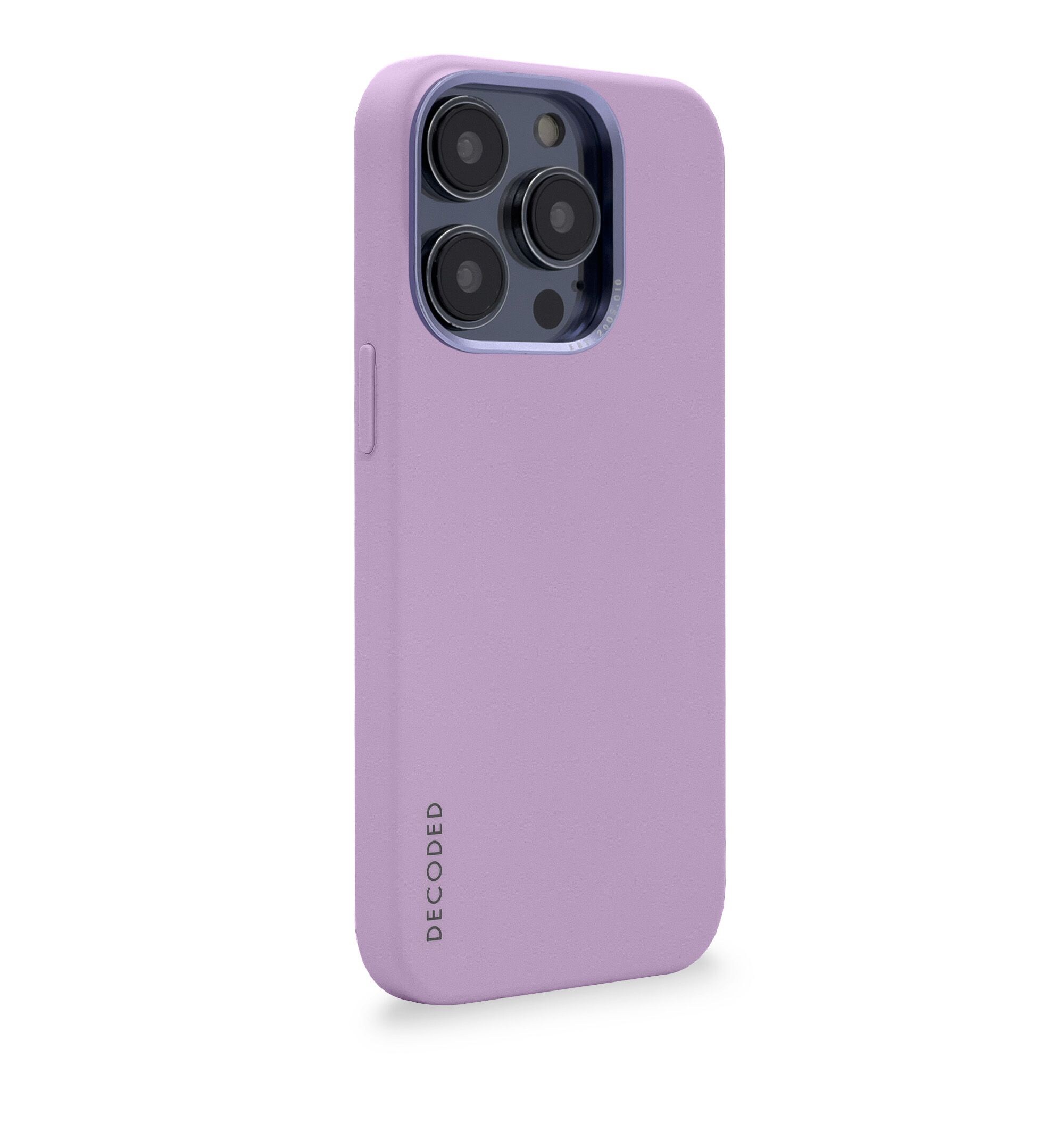 Decoded AntiMicrobial Silicone Backcover iPhone 14 Pro Lavendel